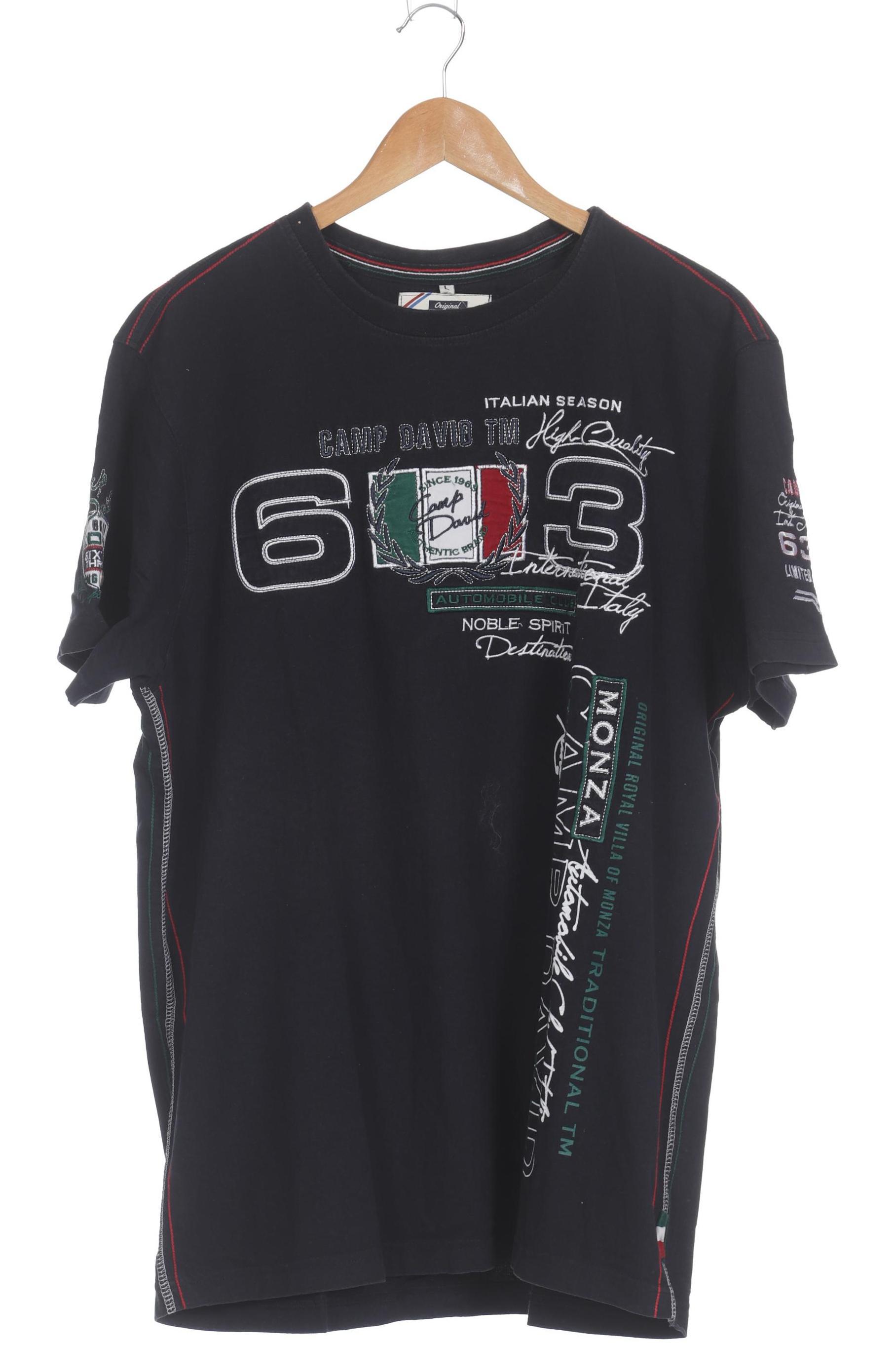 

Camp David Herren T-Shirt, blau, Gr.