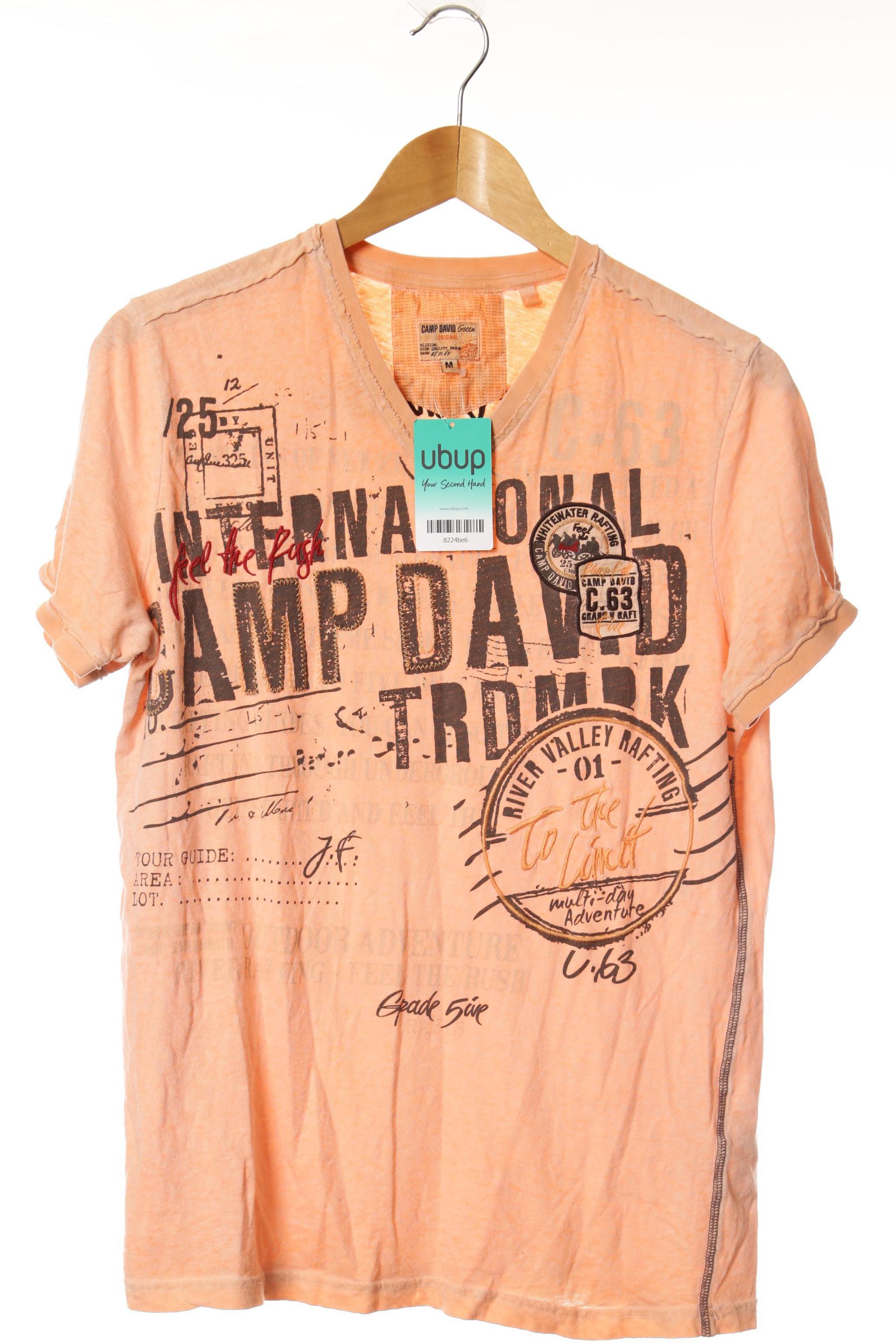 

Camp David Herren T-Shirt, orange, Gr.