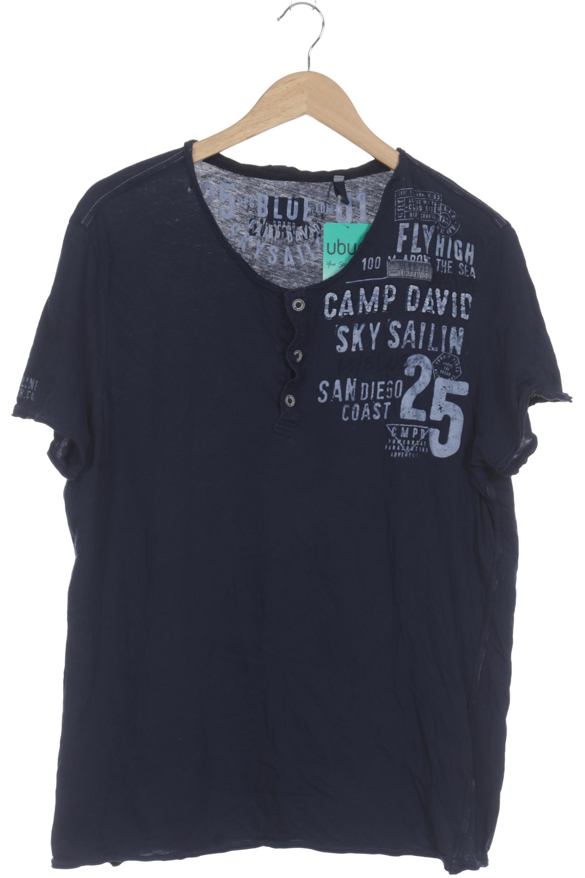 

Camp David Herren T-Shirt, blau, Gr.