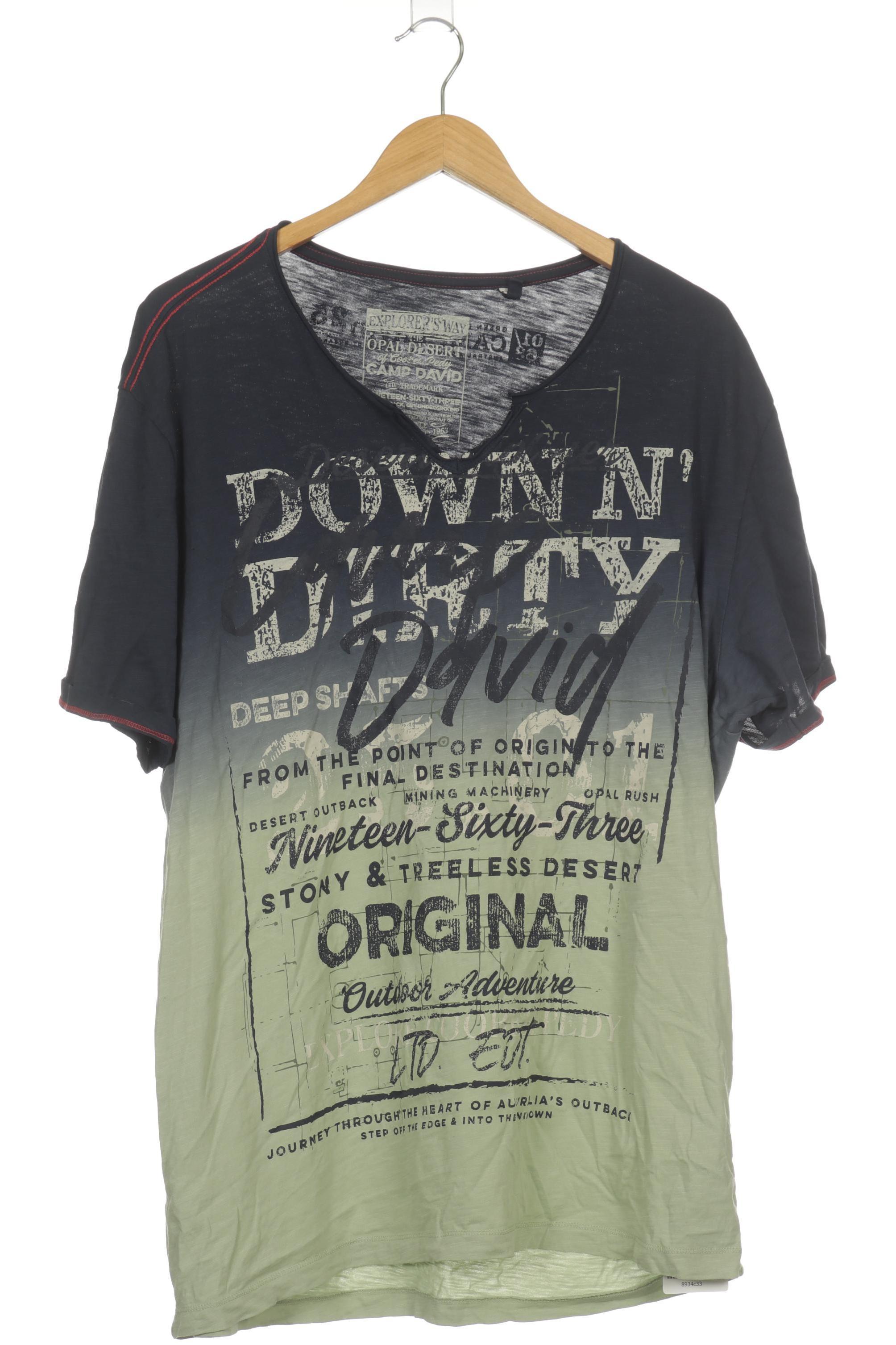 

Camp David Herren T-Shirt, türkis, Gr.