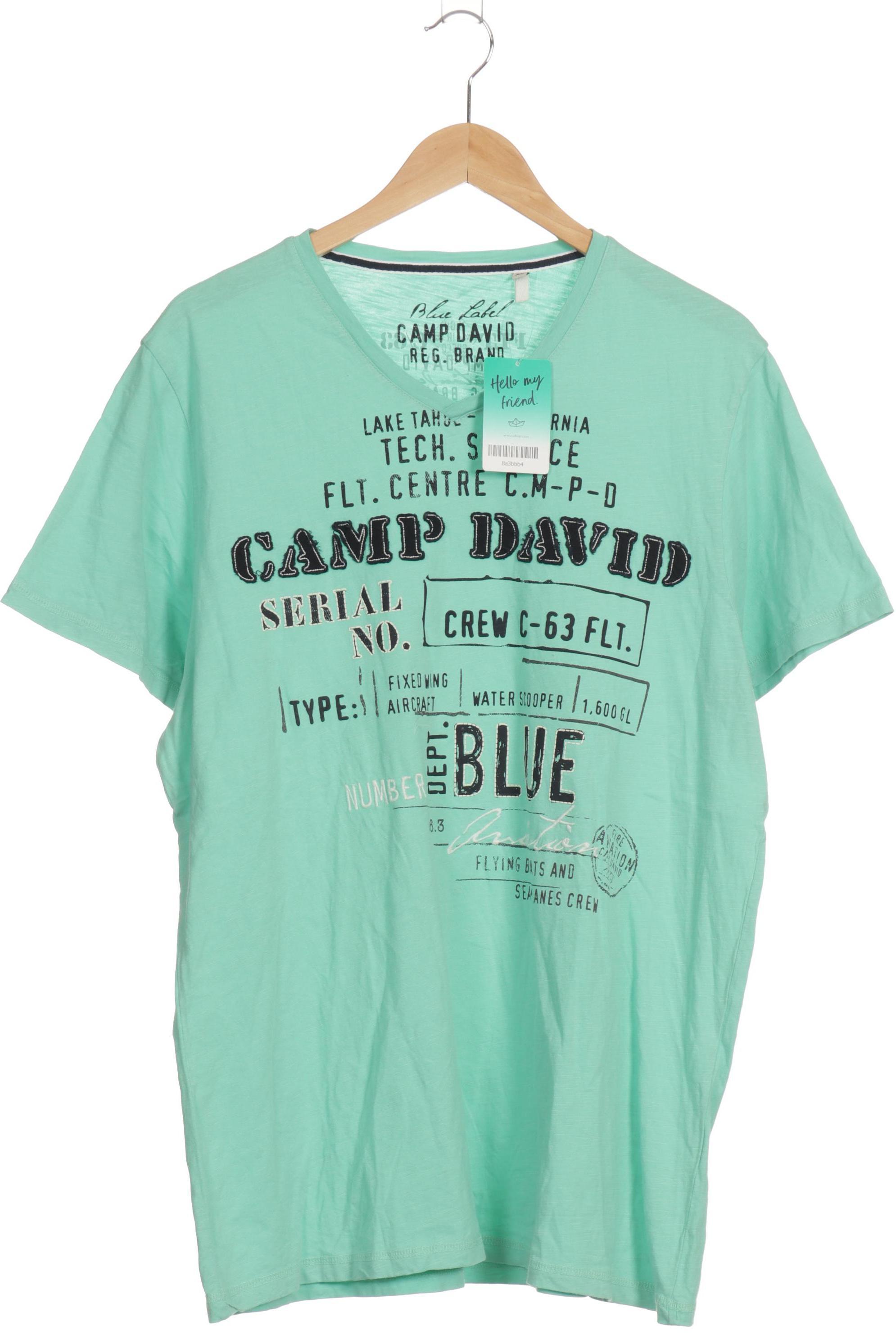 Thumbnail - Camp David Herren T-Shirt, türkis, Gr.