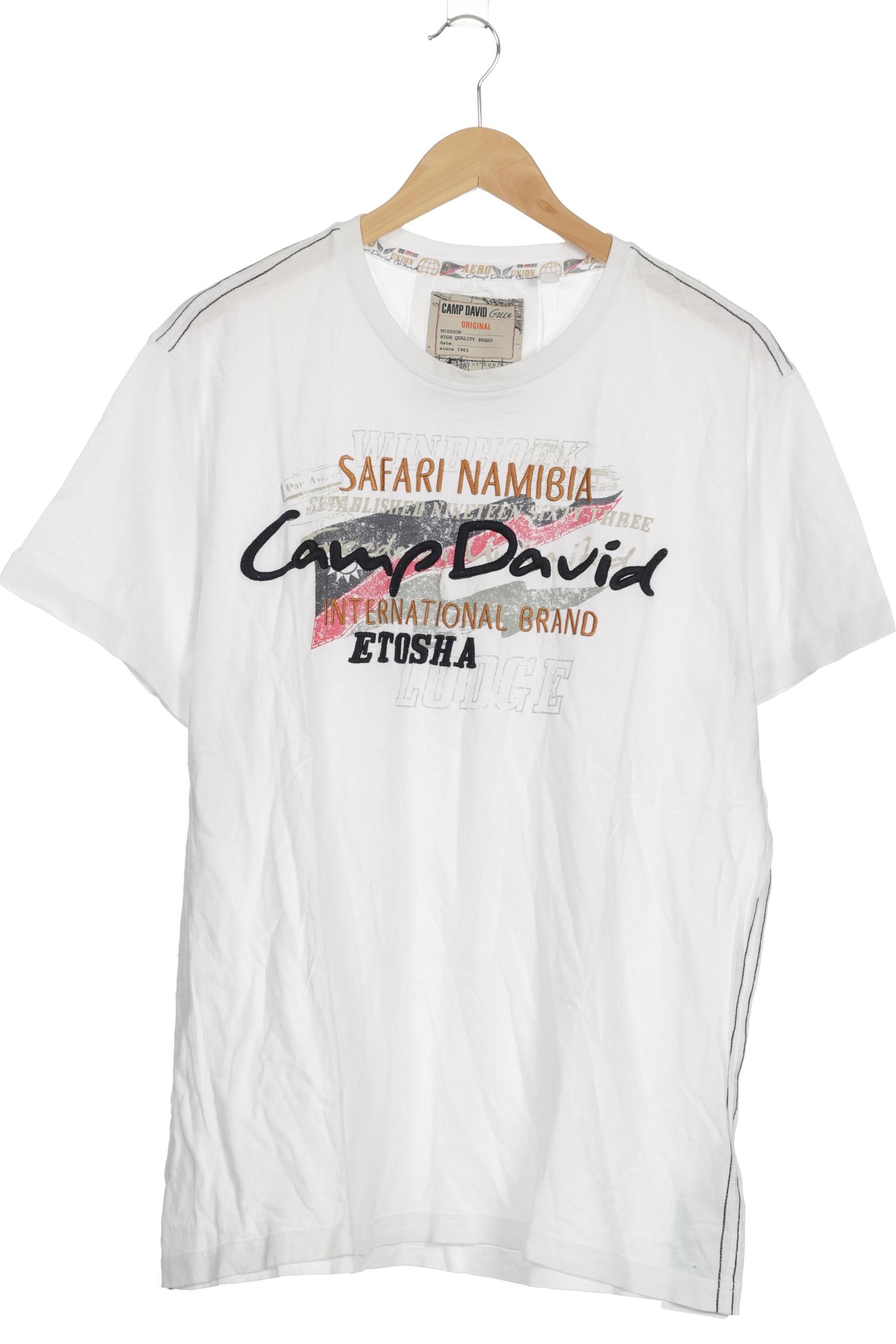

Camp David Herren T-Shirt, weiß, Gr.