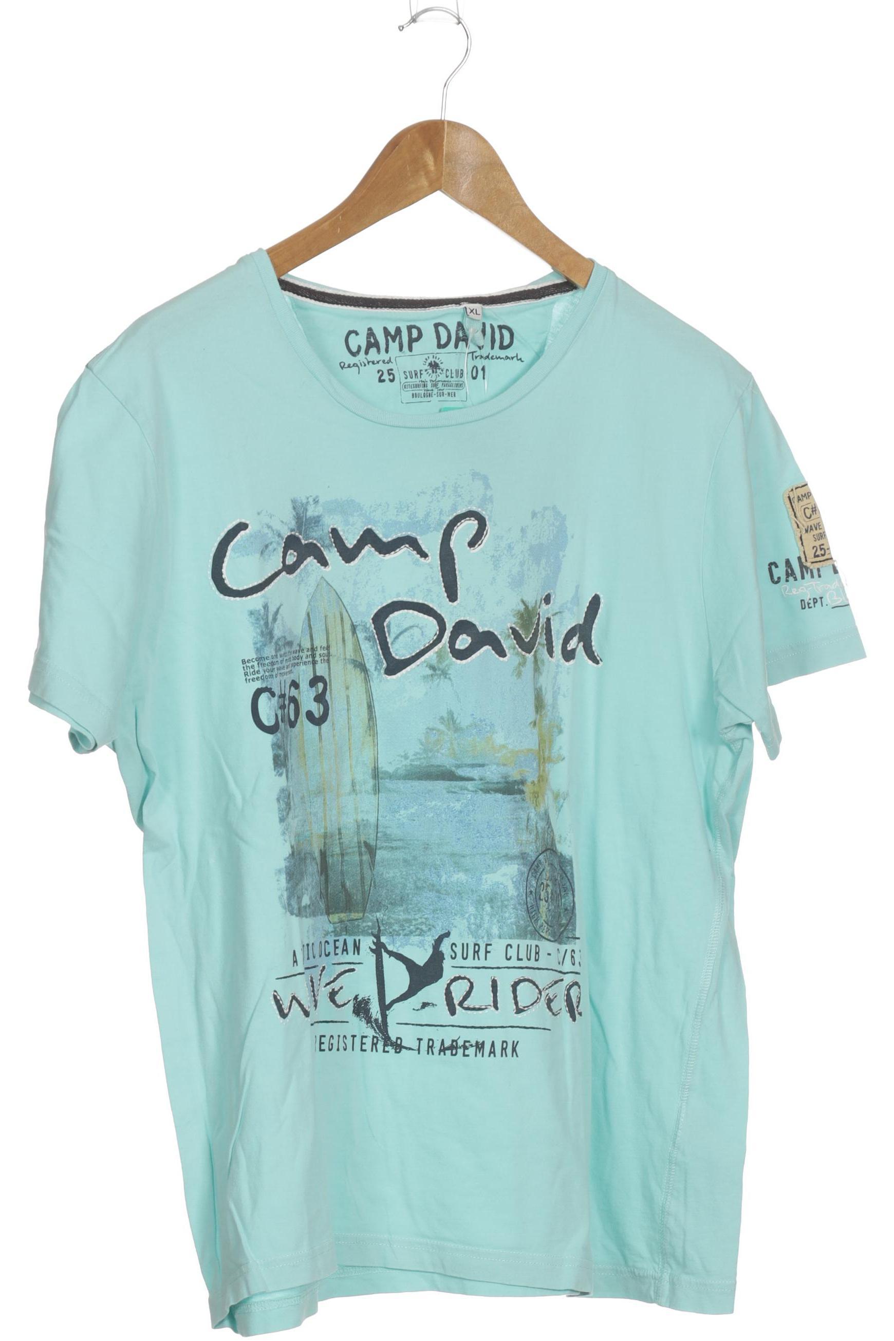 

Camp David Herren T-Shirt, türkis, Gr.