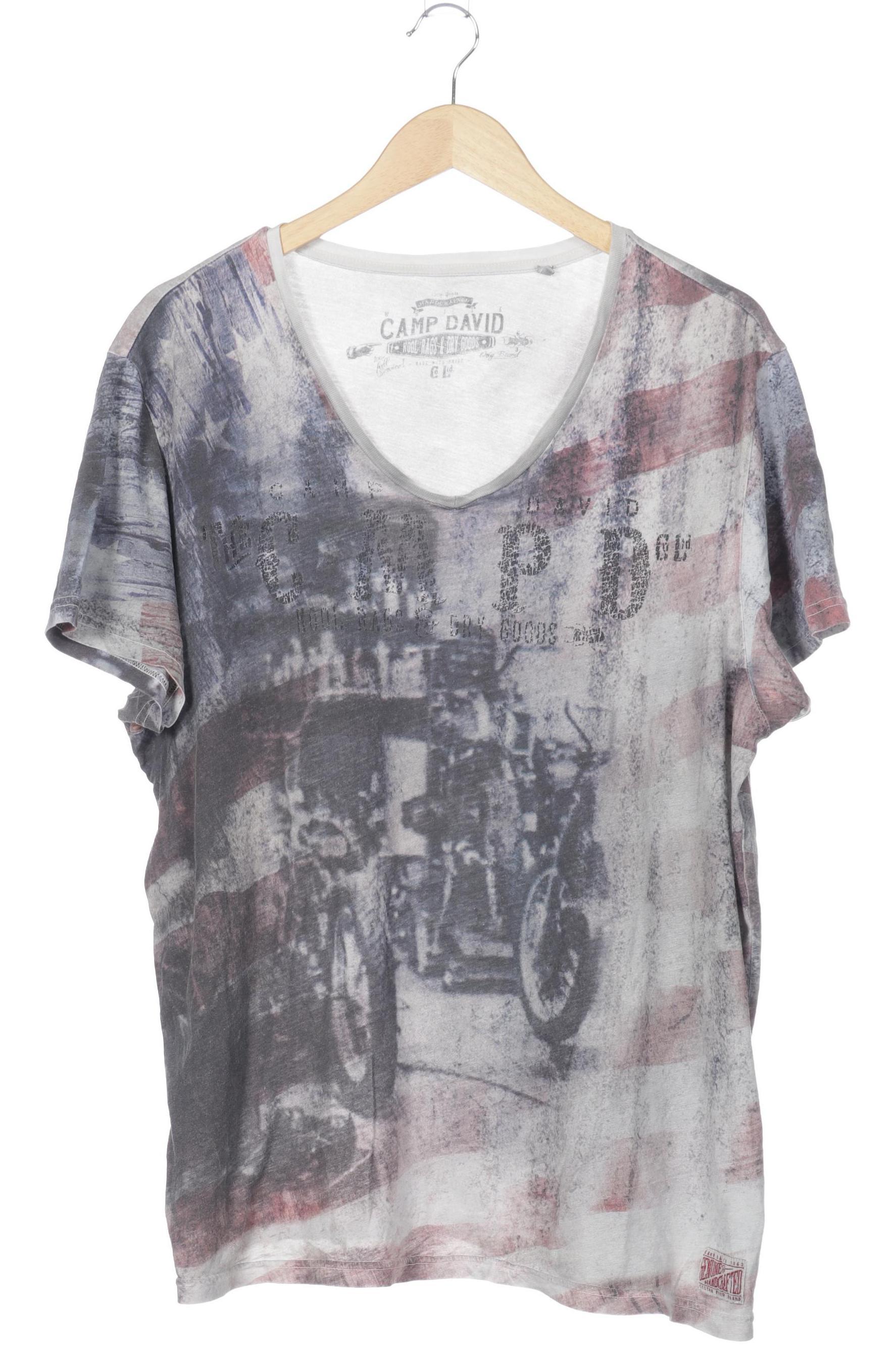 

Camp David Herren T-Shirt, grau, Gr.
