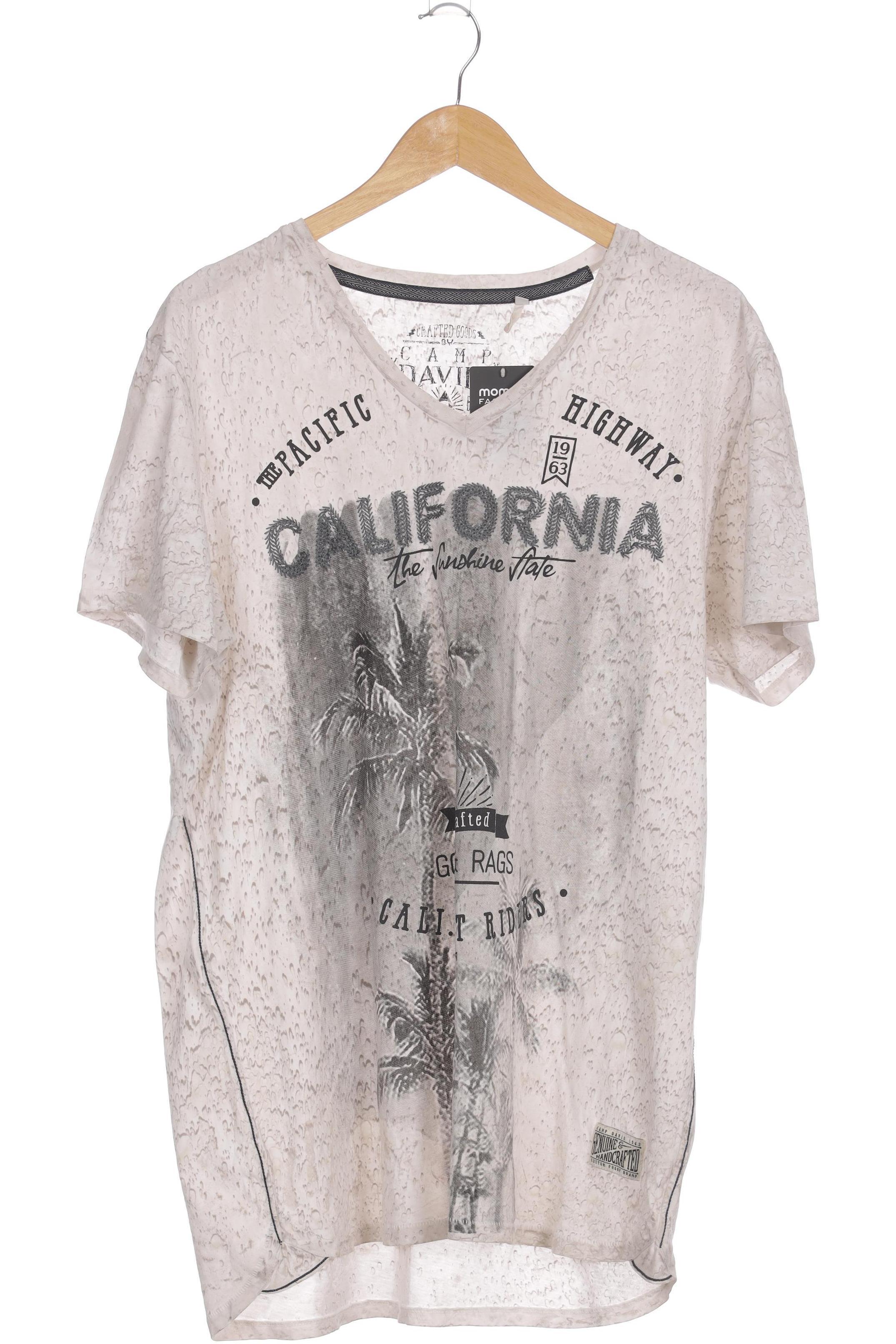 

Camp David Herren T-Shirt, beige, Gr.