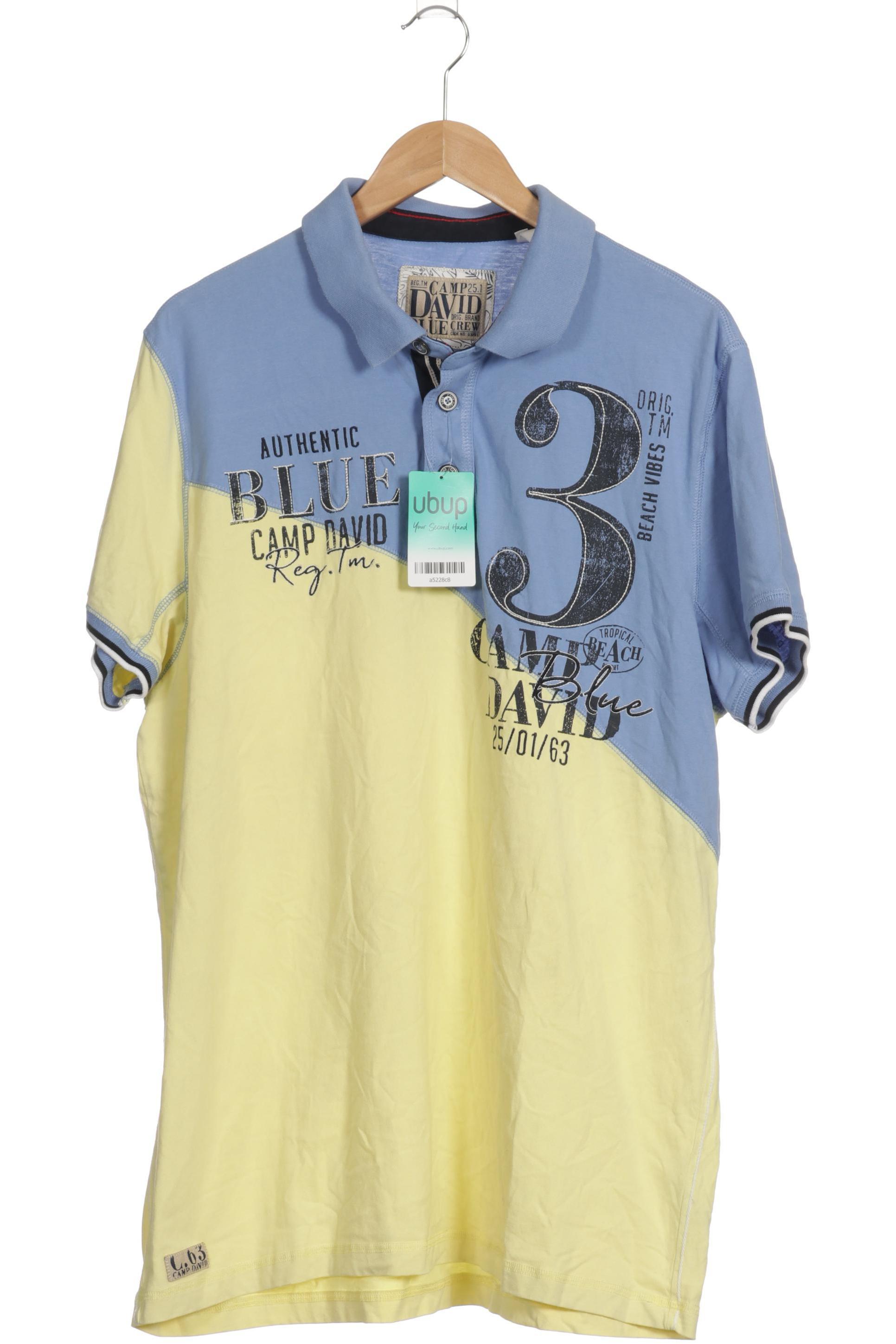 

Camp David Herren Poloshirt, gelb, Gr.