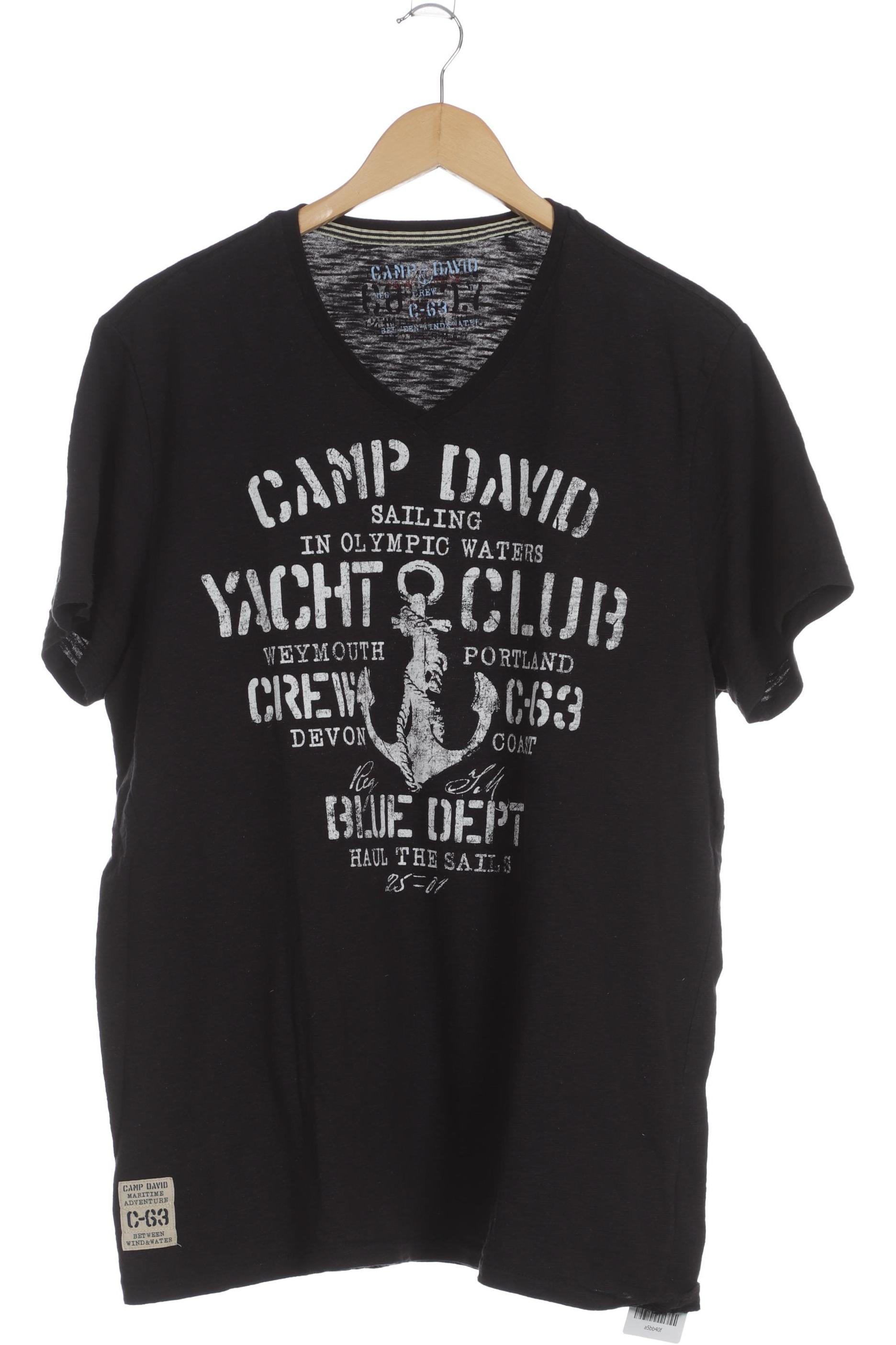 

Camp David Herren T-Shirt, grau, Gr.