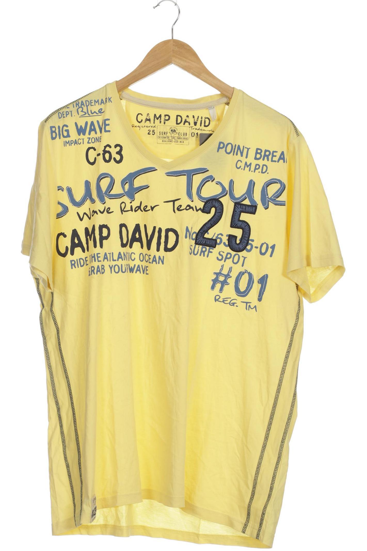 

Camp David Herren T-Shirt, gelb, Gr.