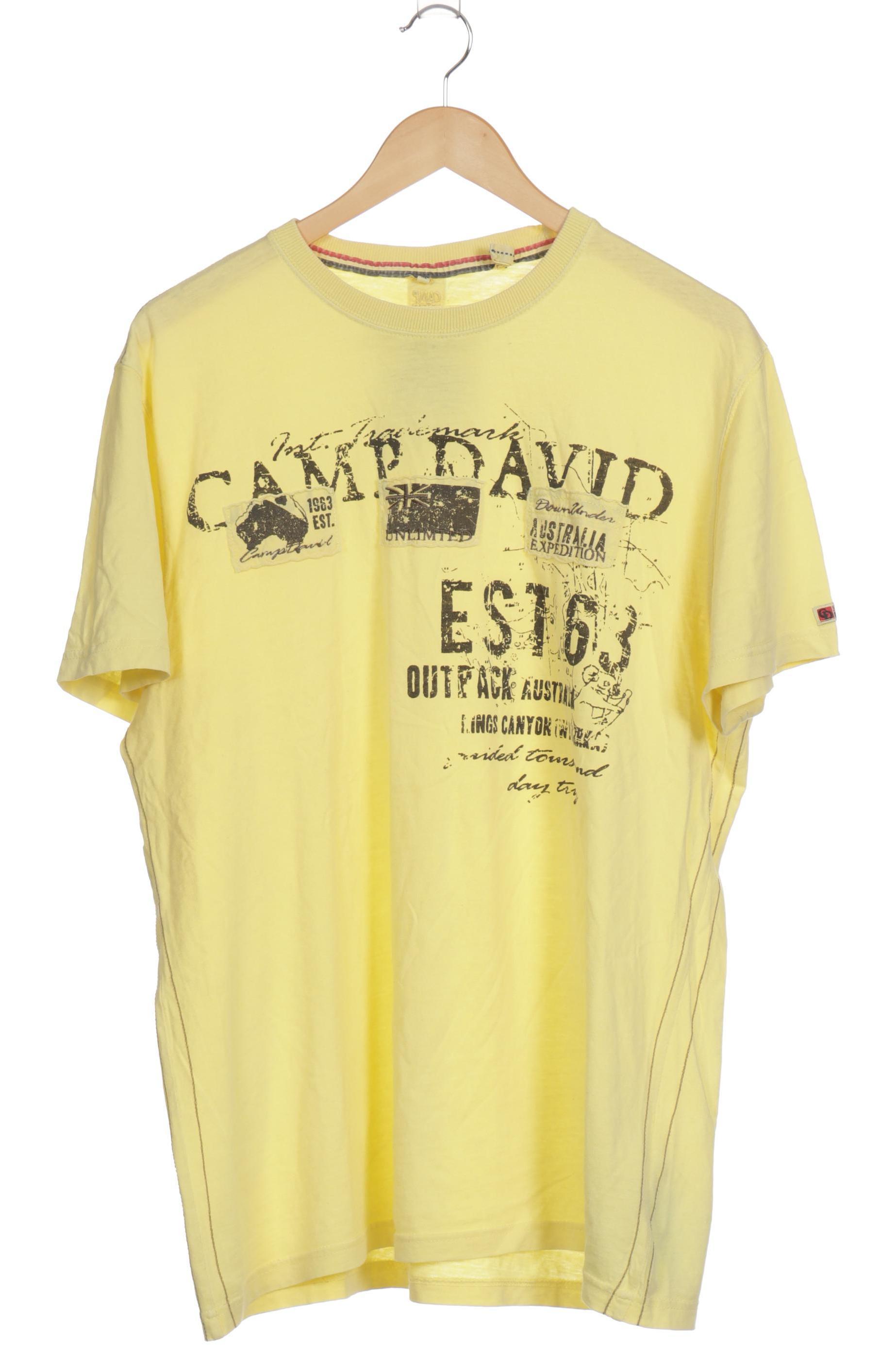 

Camp David Herren T-Shirt, gelb, Gr.