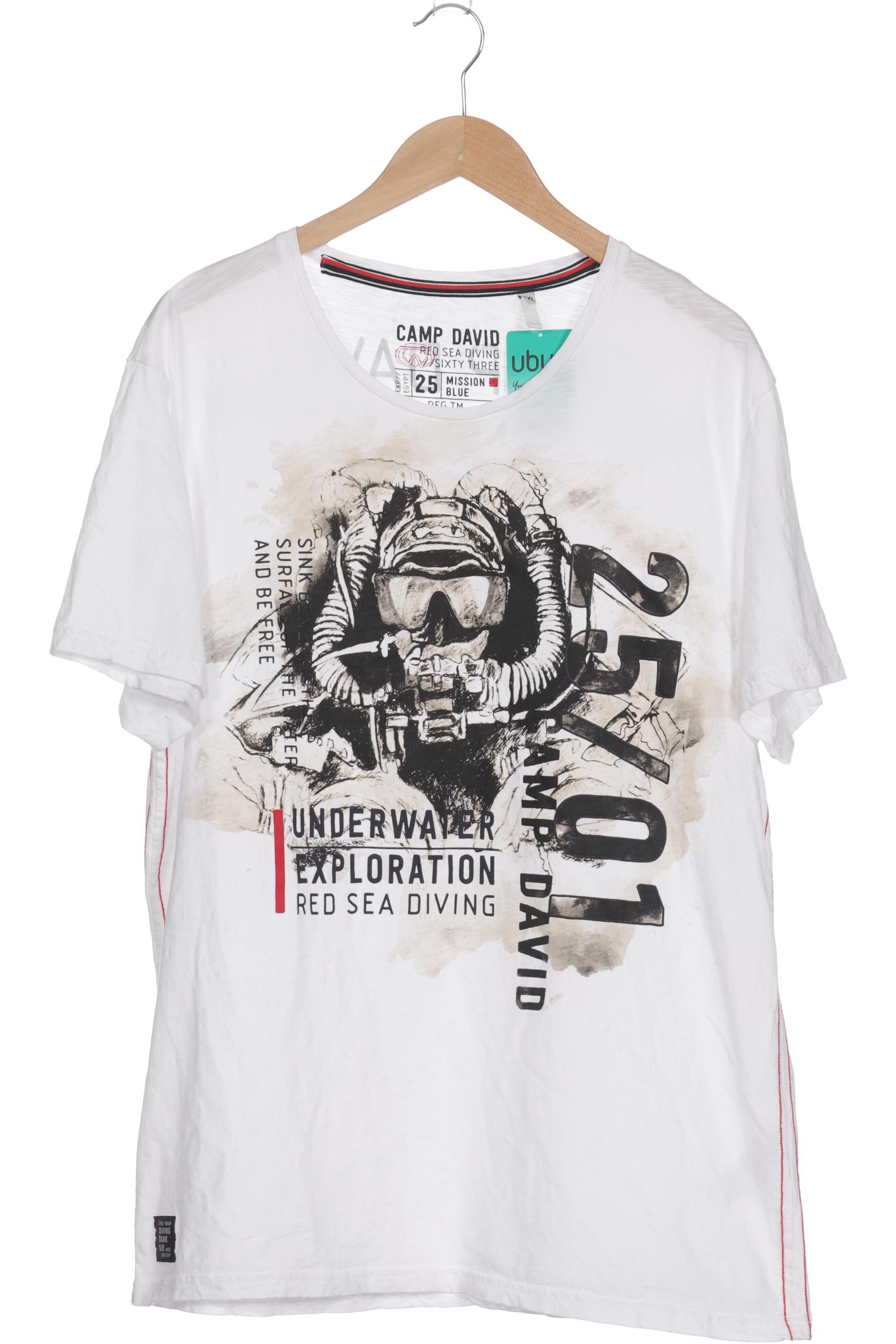 

Camp David Herren T-Shirt, weiß, Gr.