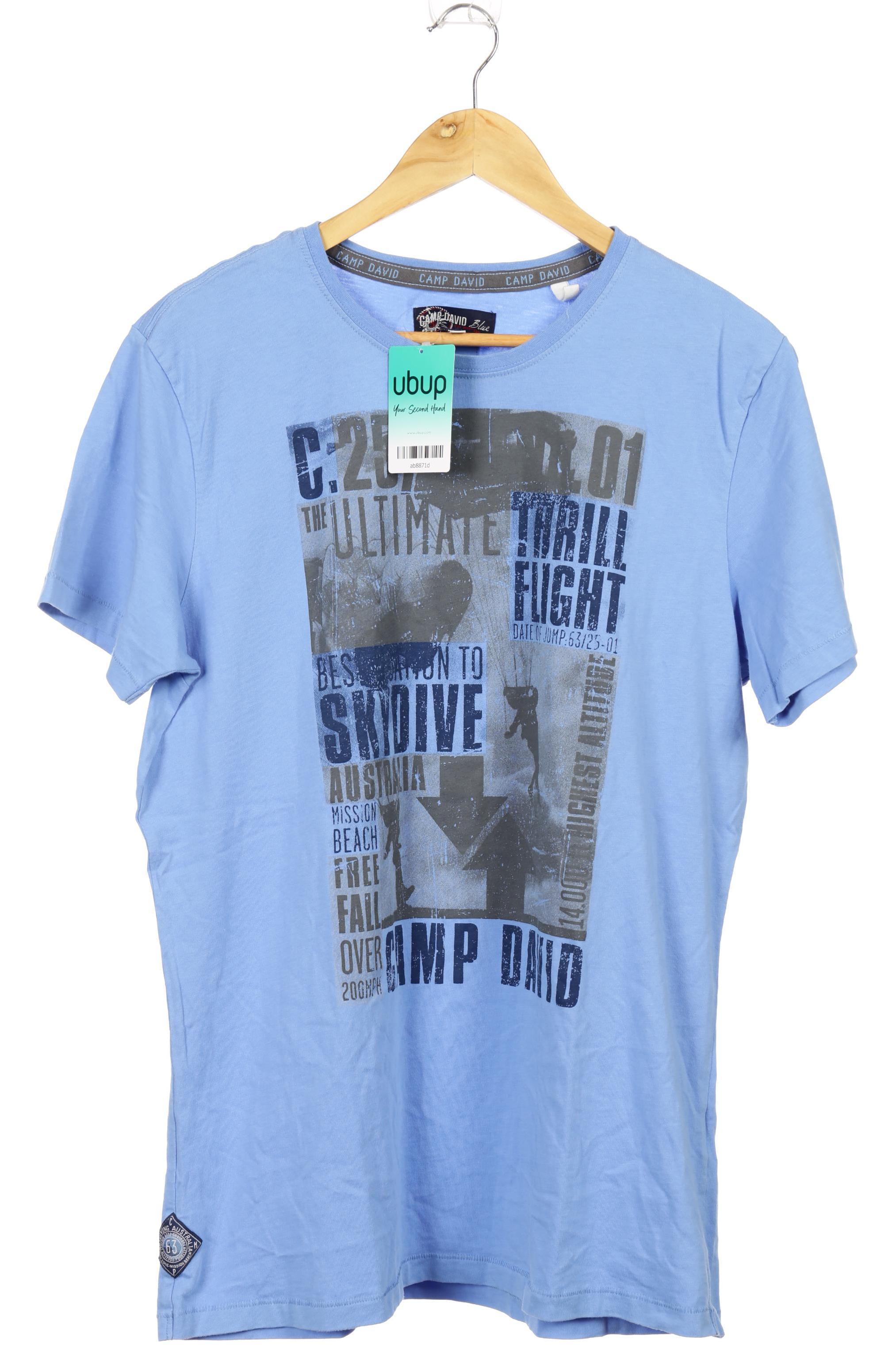 

Camp David Herren T-Shirt, blau, Gr.