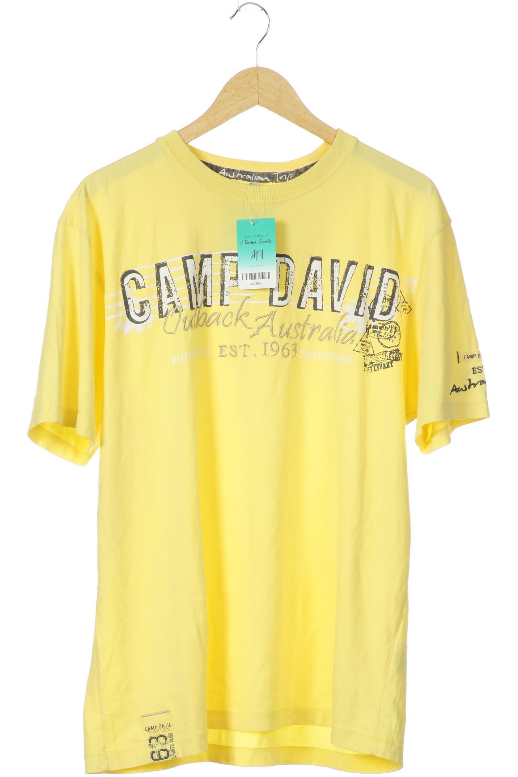 

Camp David Herren T-Shirt, gelb, Gr.