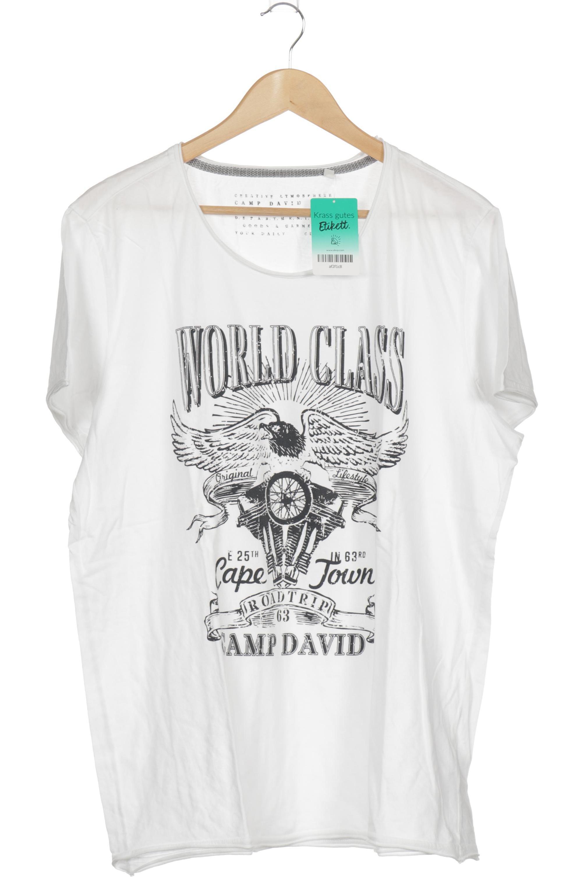 

Camp David Herren T-Shirt, weiß, Gr.