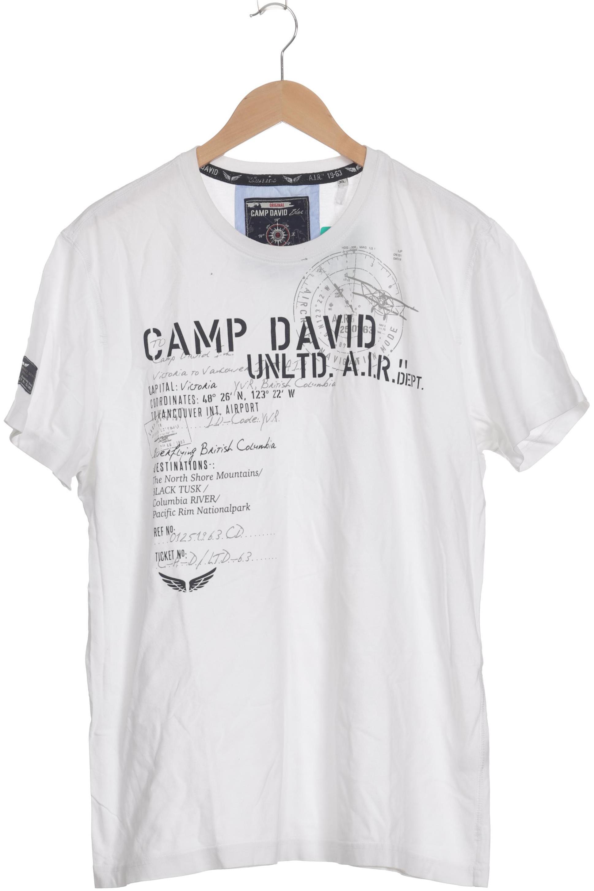 

Camp David Herren T-Shirt, weiß, Gr.