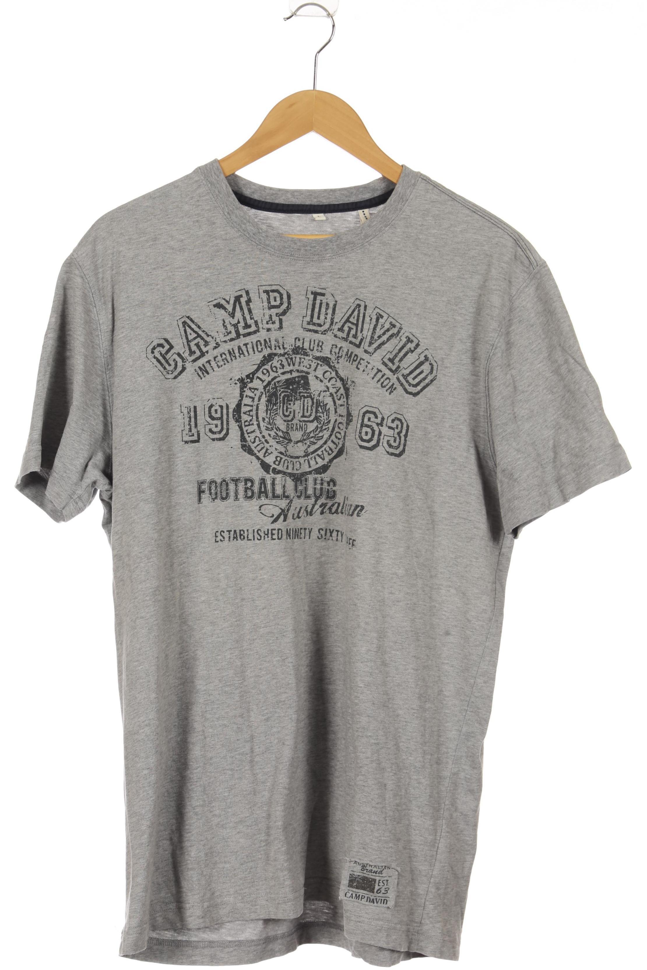 

Camp David Herren T-Shirt, grau, Gr.