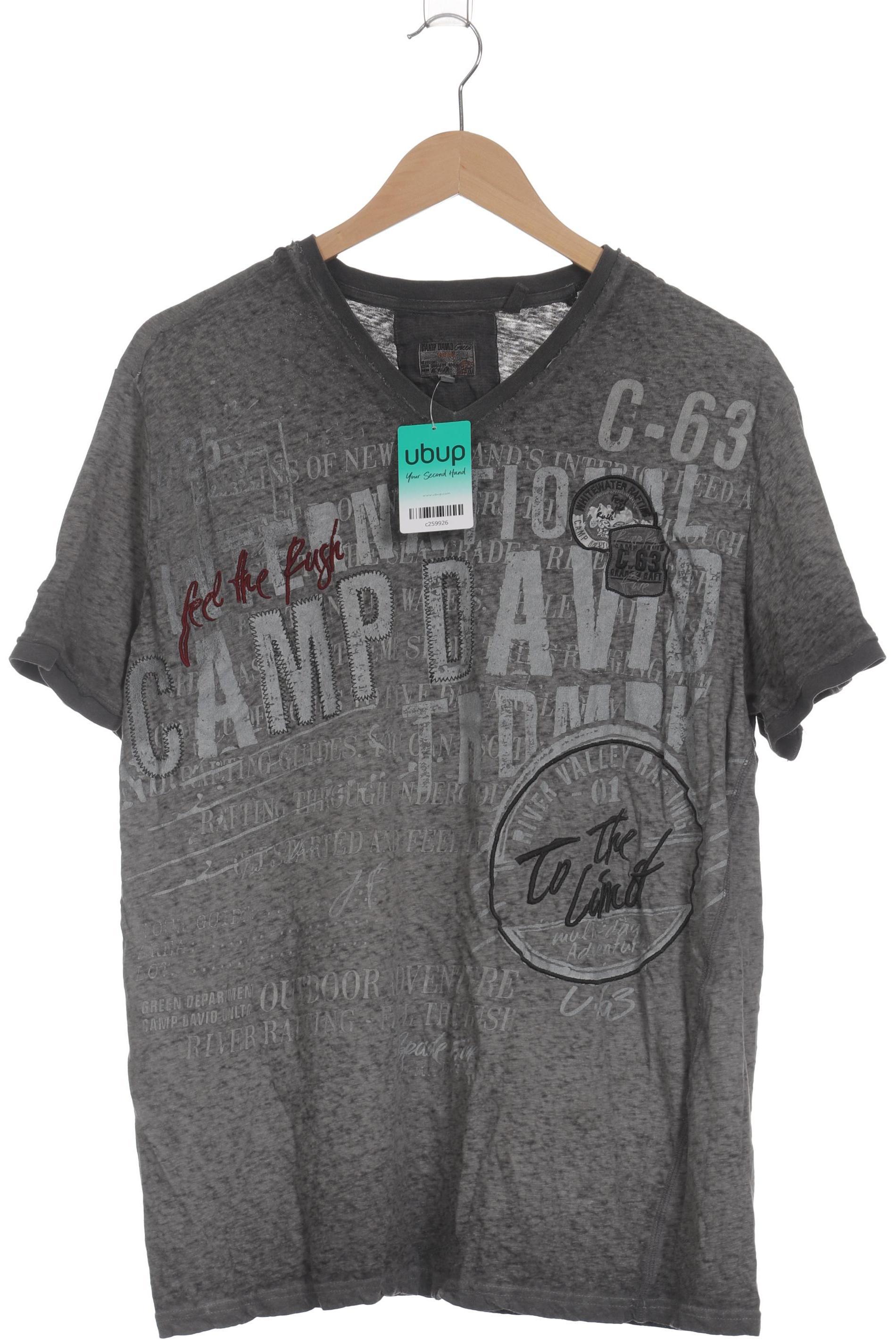 

Camp David Herren T-Shirt, grau, Gr.