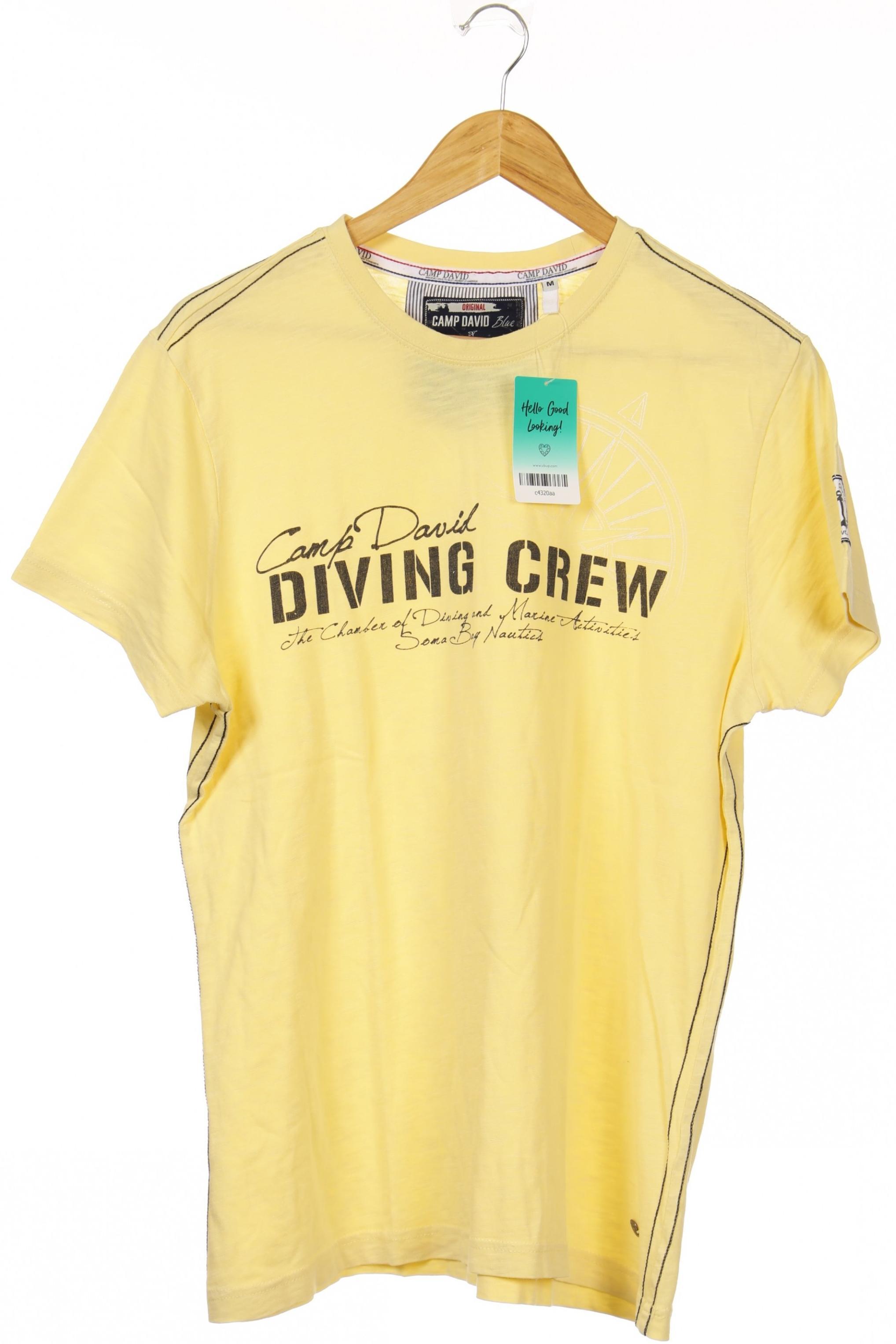 

Camp David Herren T-Shirt, gelb, Gr.