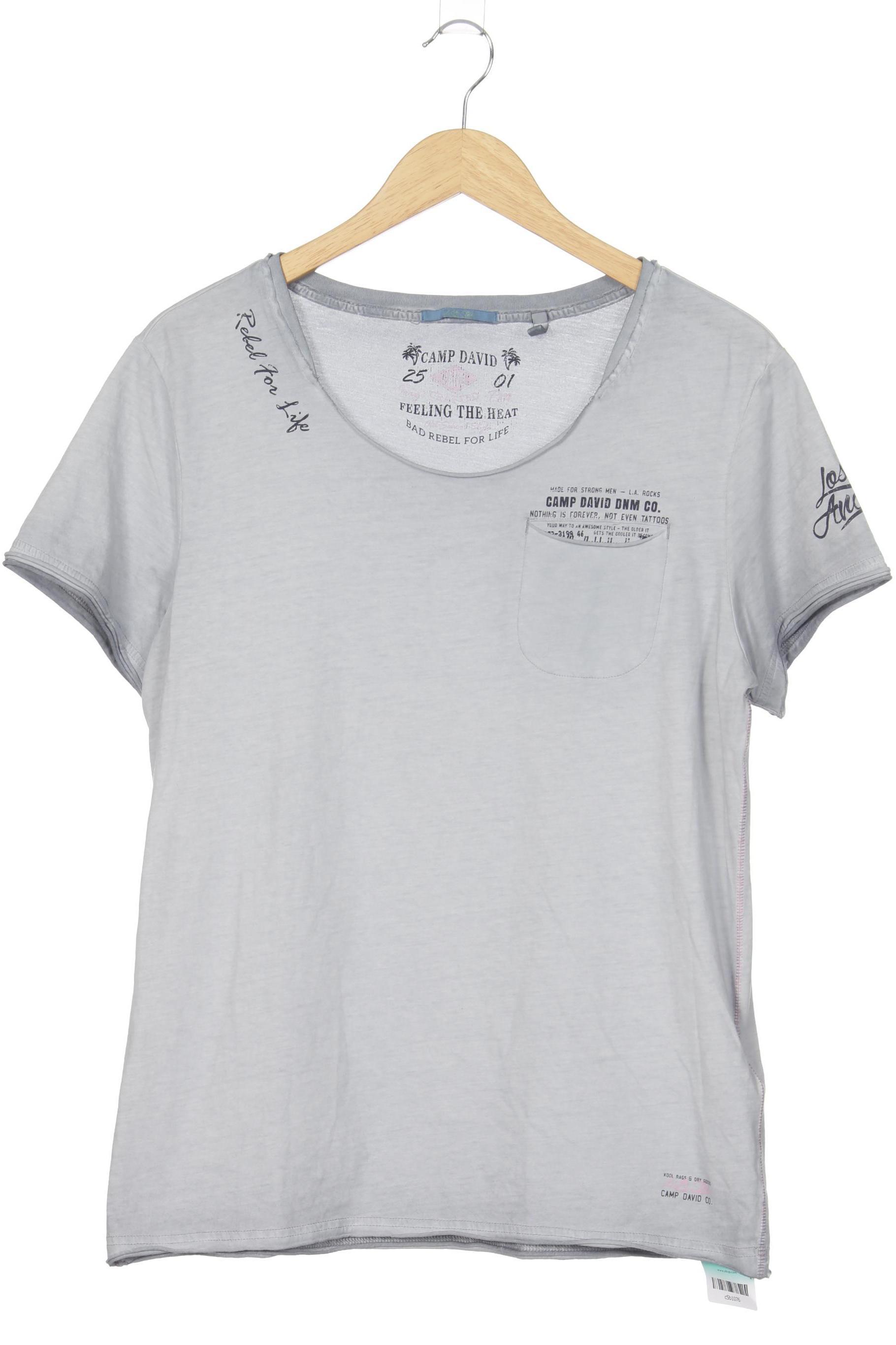 

Camp David Herren T-Shirt, grau, Gr.