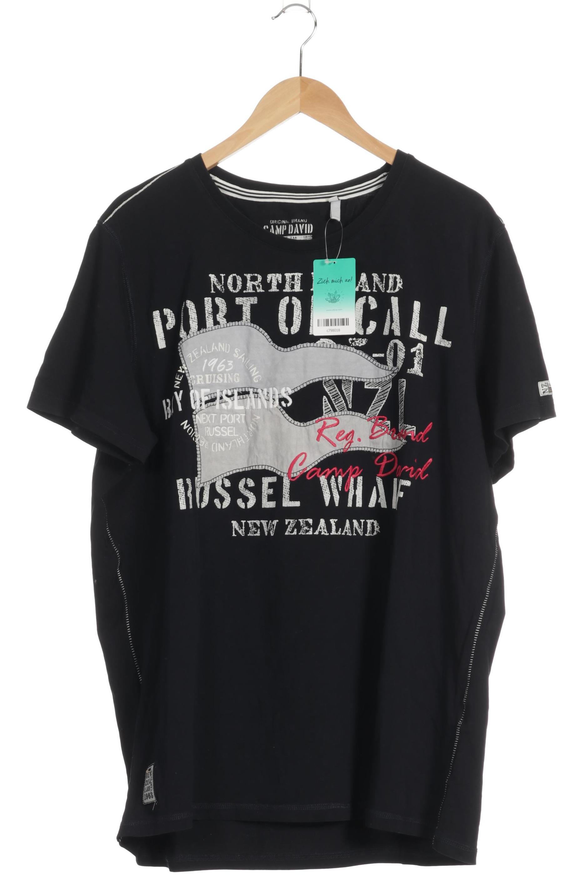 

Camp David Herren T-Shirt, blau, Gr.