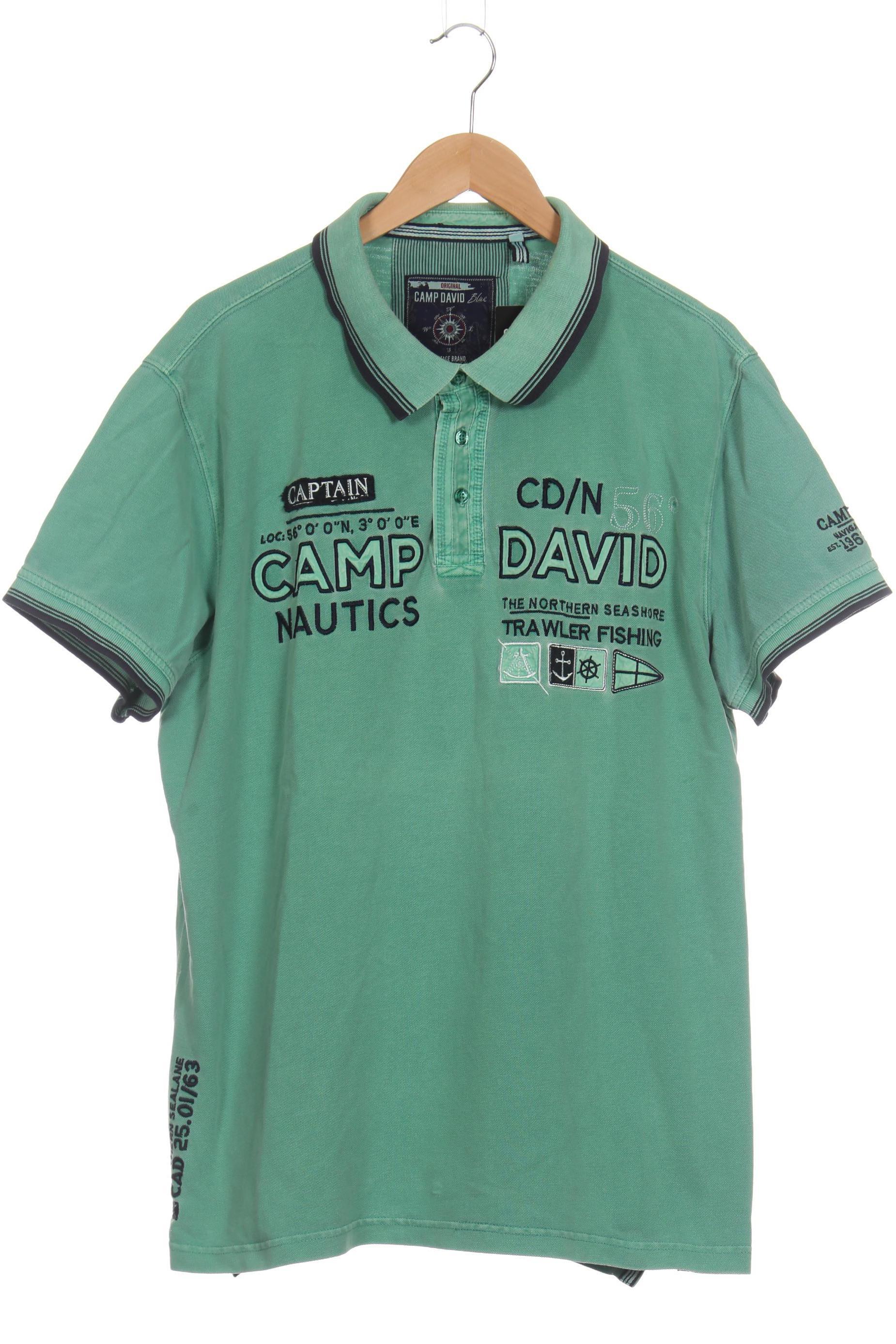 

Camp David Herren Poloshirt, grün, Gr.