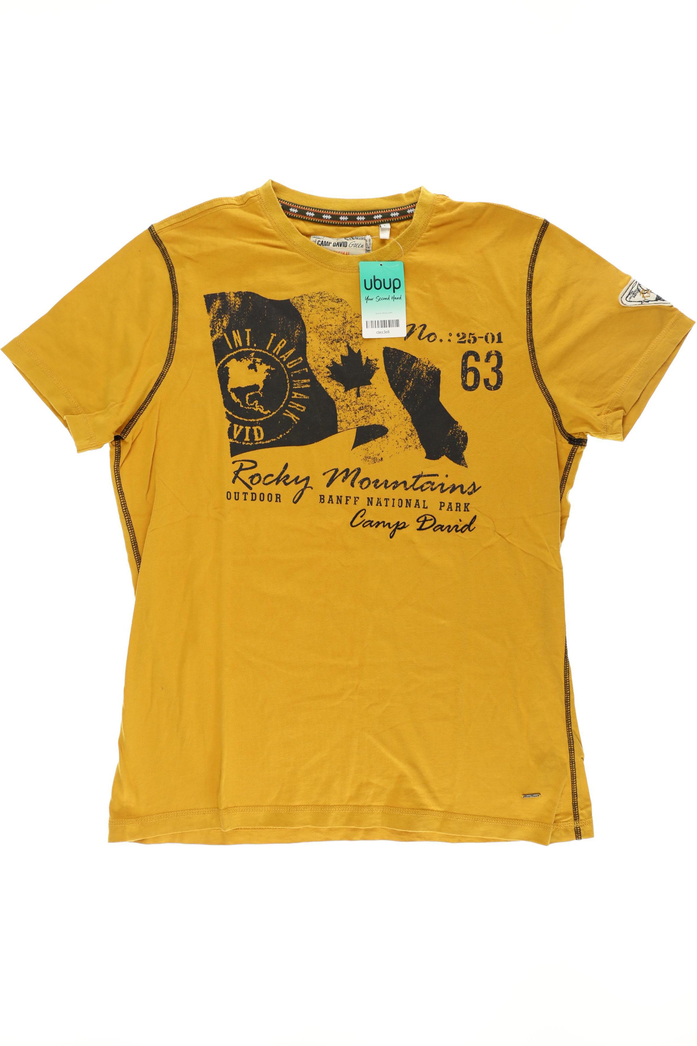 

Camp David Herren T-Shirt, gelb, Gr.