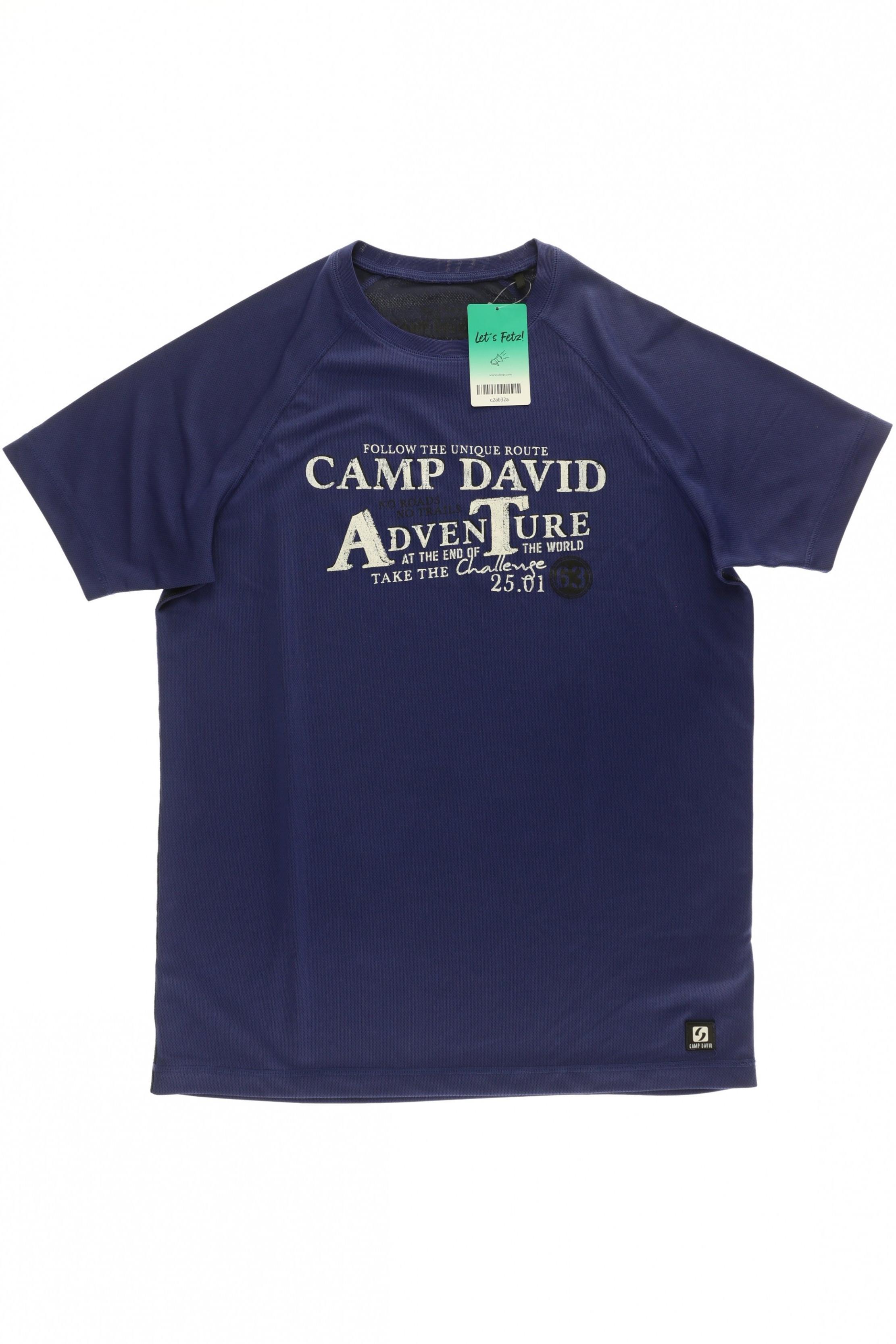 

Camp David Herren T-Shirt, blau, Gr.
