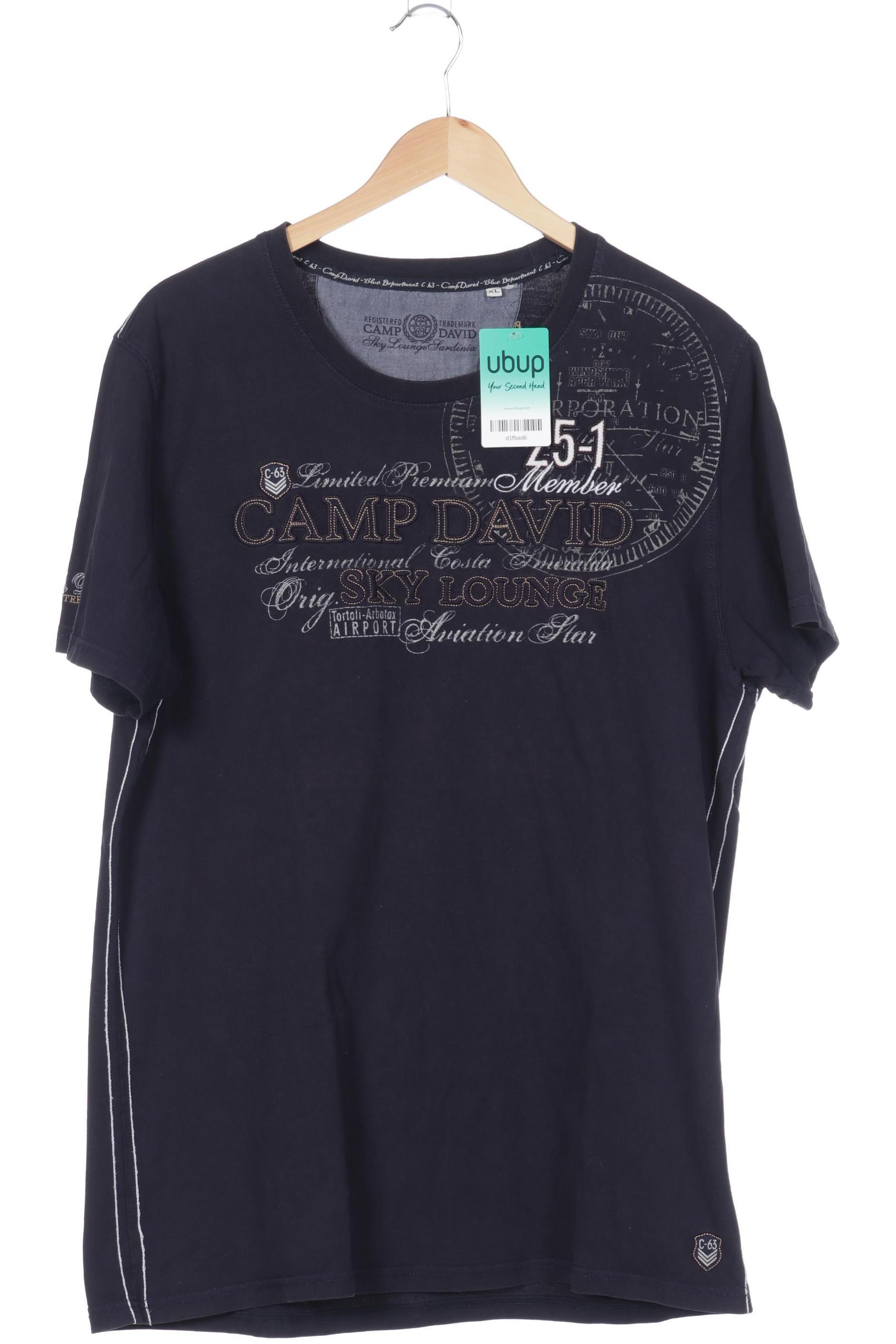 

Camp David Herren T-Shirt, blau, Gr.