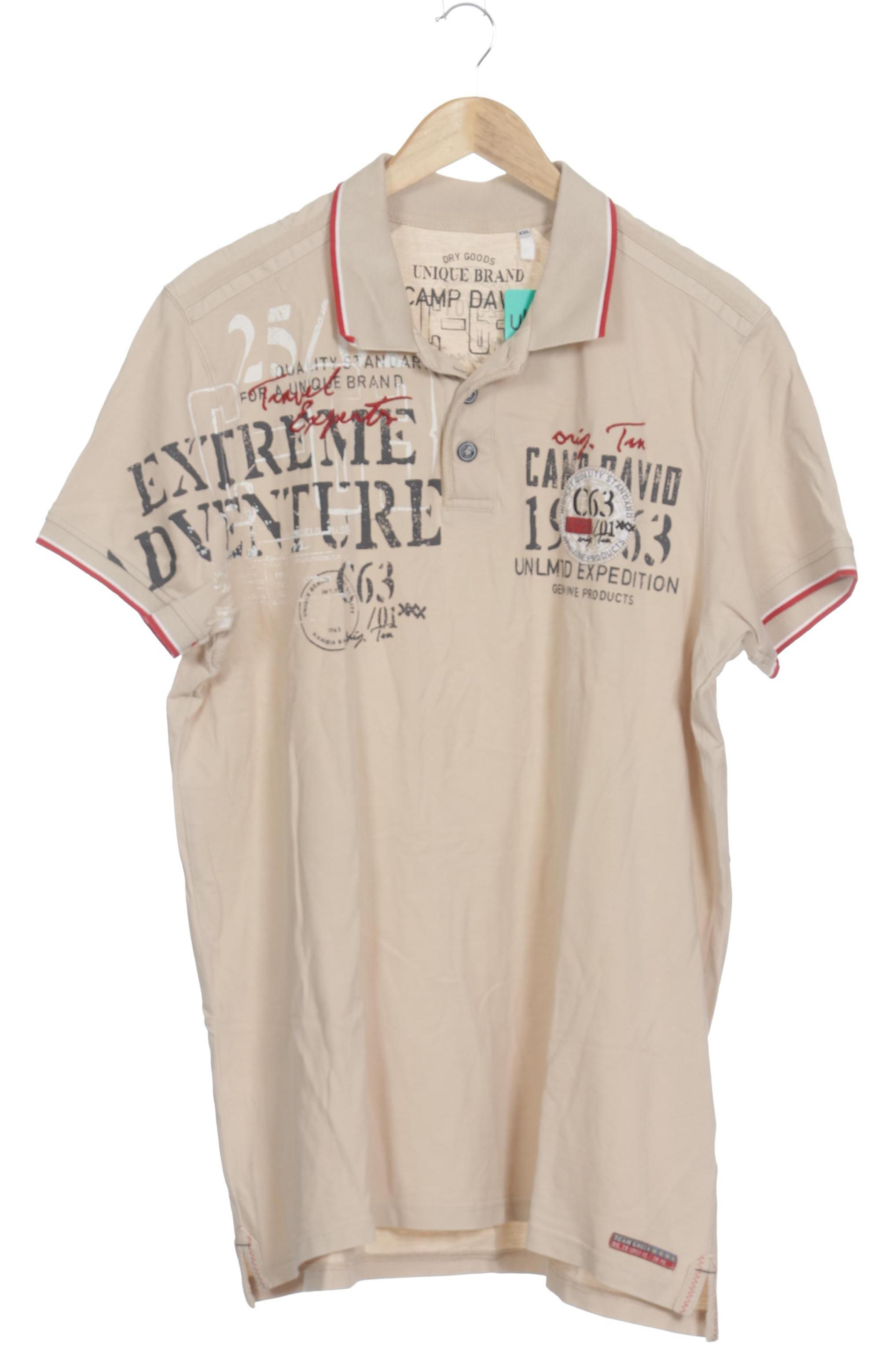 Thumbnail - Camp David Herren T-Shirt, beige, Gr.