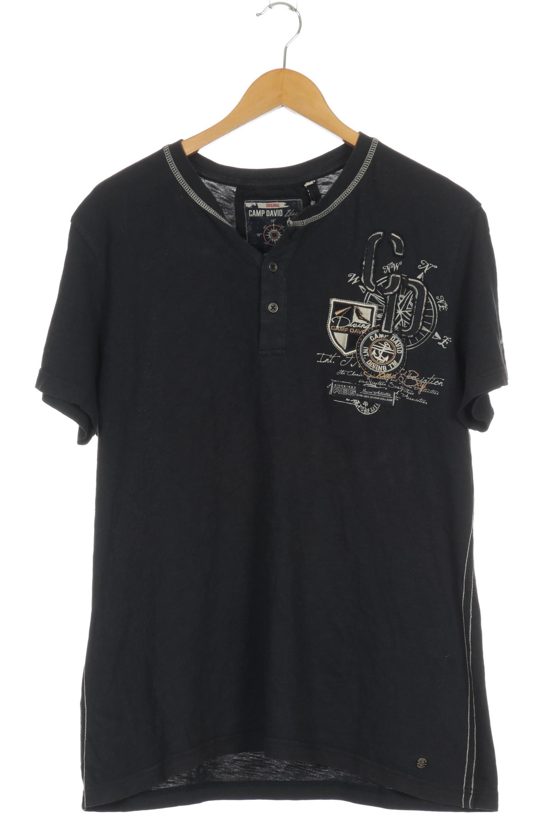 

Camp David Herren T-Shirt, blau, Gr.