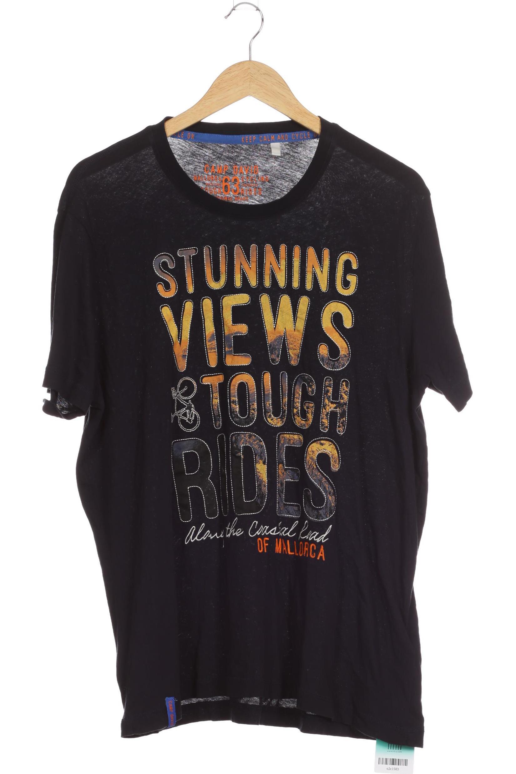 

Camp David Herren T-Shirt, blau, Gr.