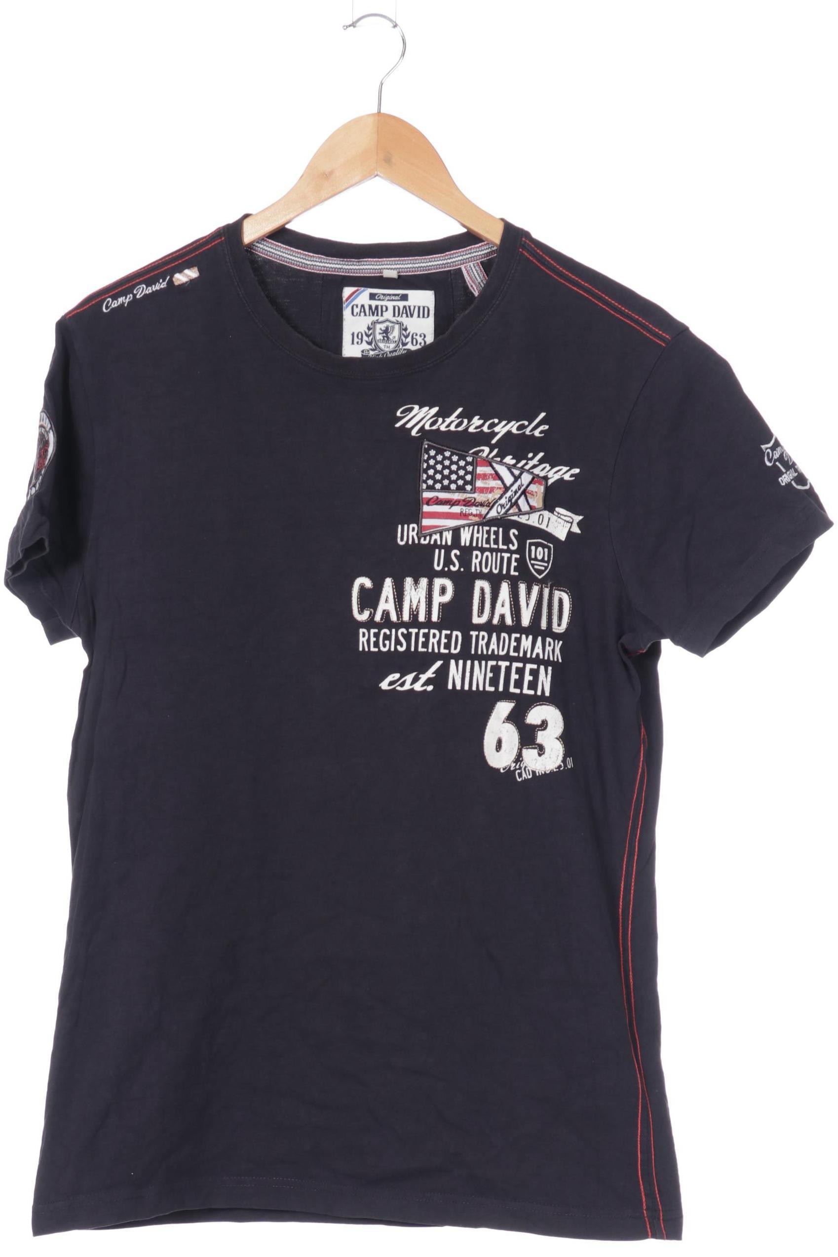 

Camp David Herren T-Shirt, blau, Gr.