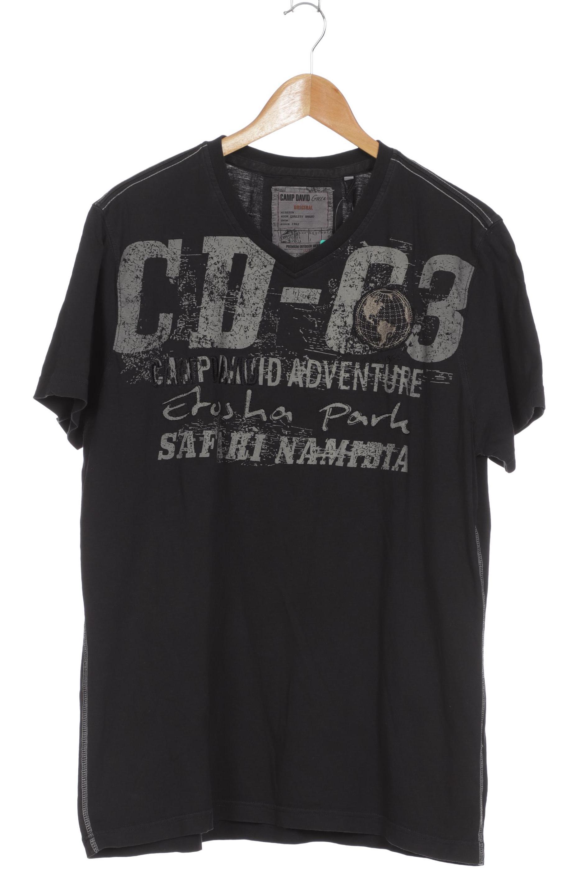 

Camp David Herren T-Shirt, schwarz, Gr.