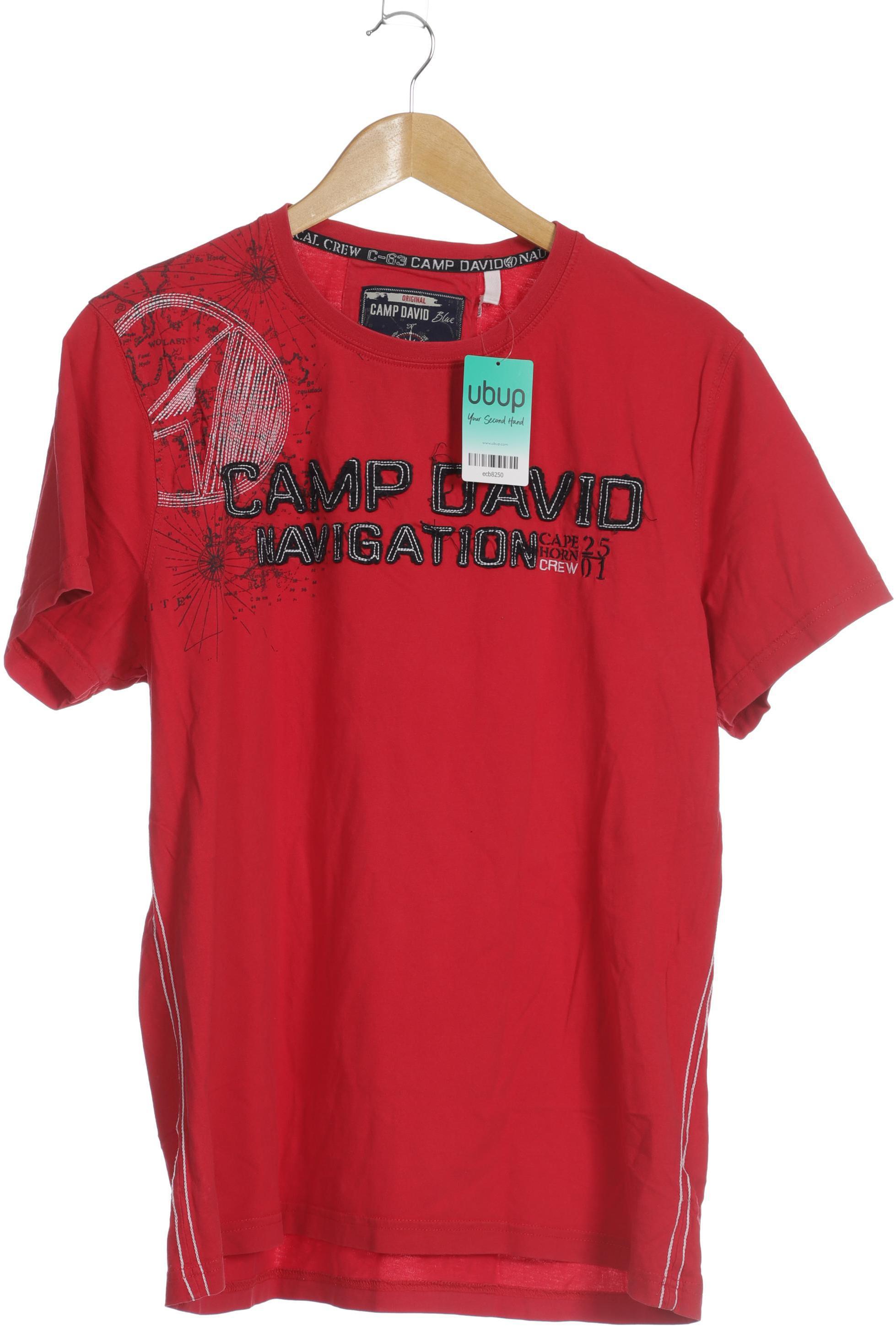 

Camp David Herren T-Shirt, rot, Gr.