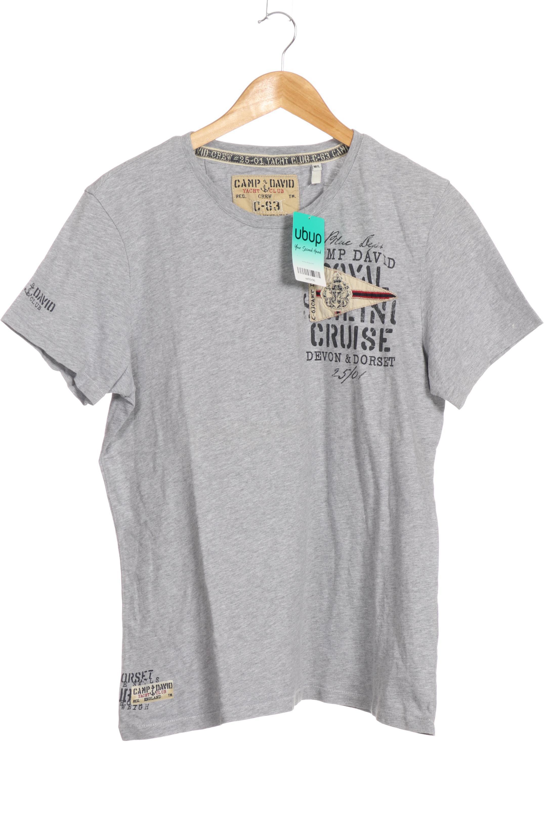 

Camp David Herren T-Shirt, grau, Gr.