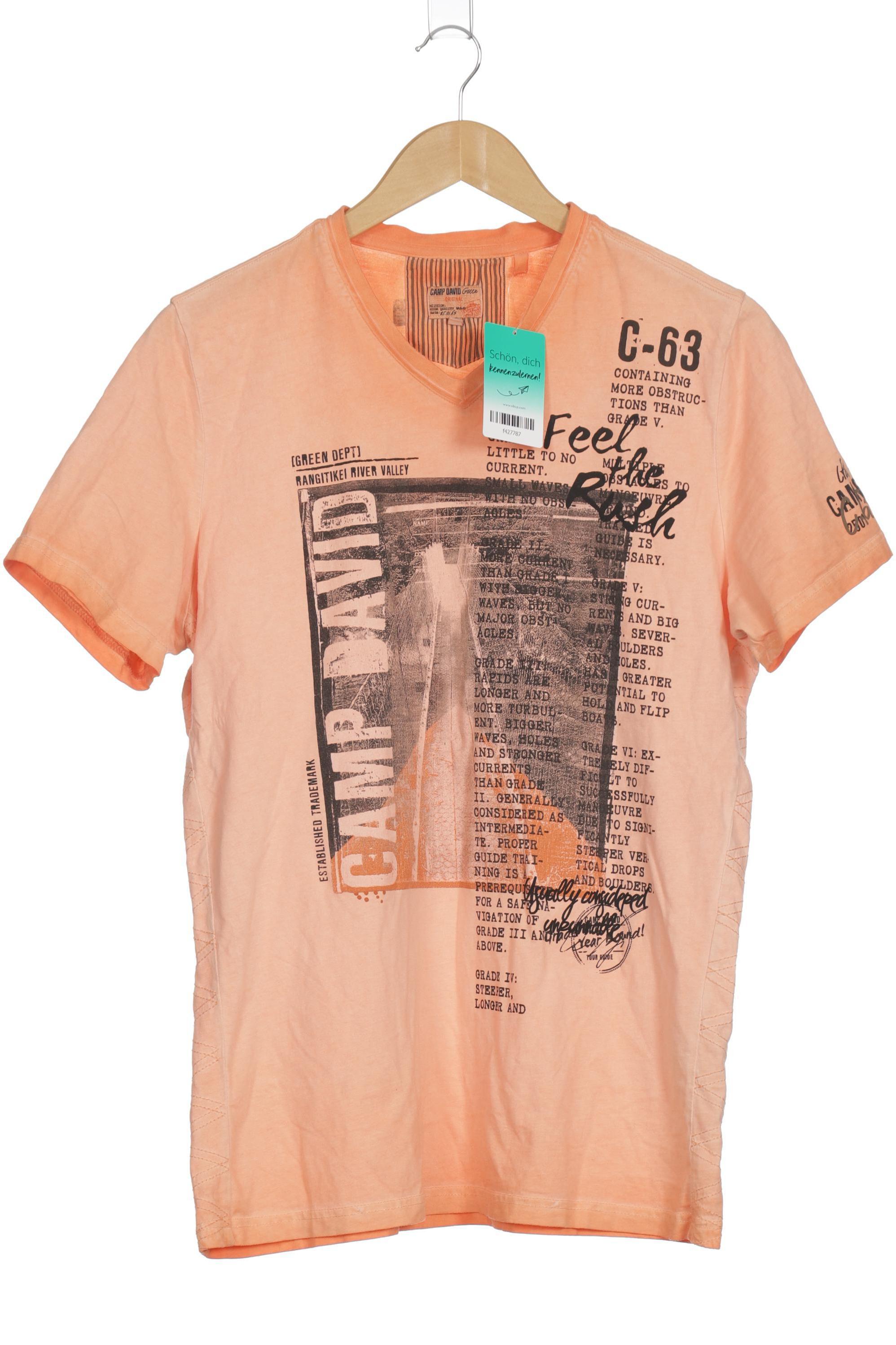 

Camp David Herren T-Shirt, orange, Gr.