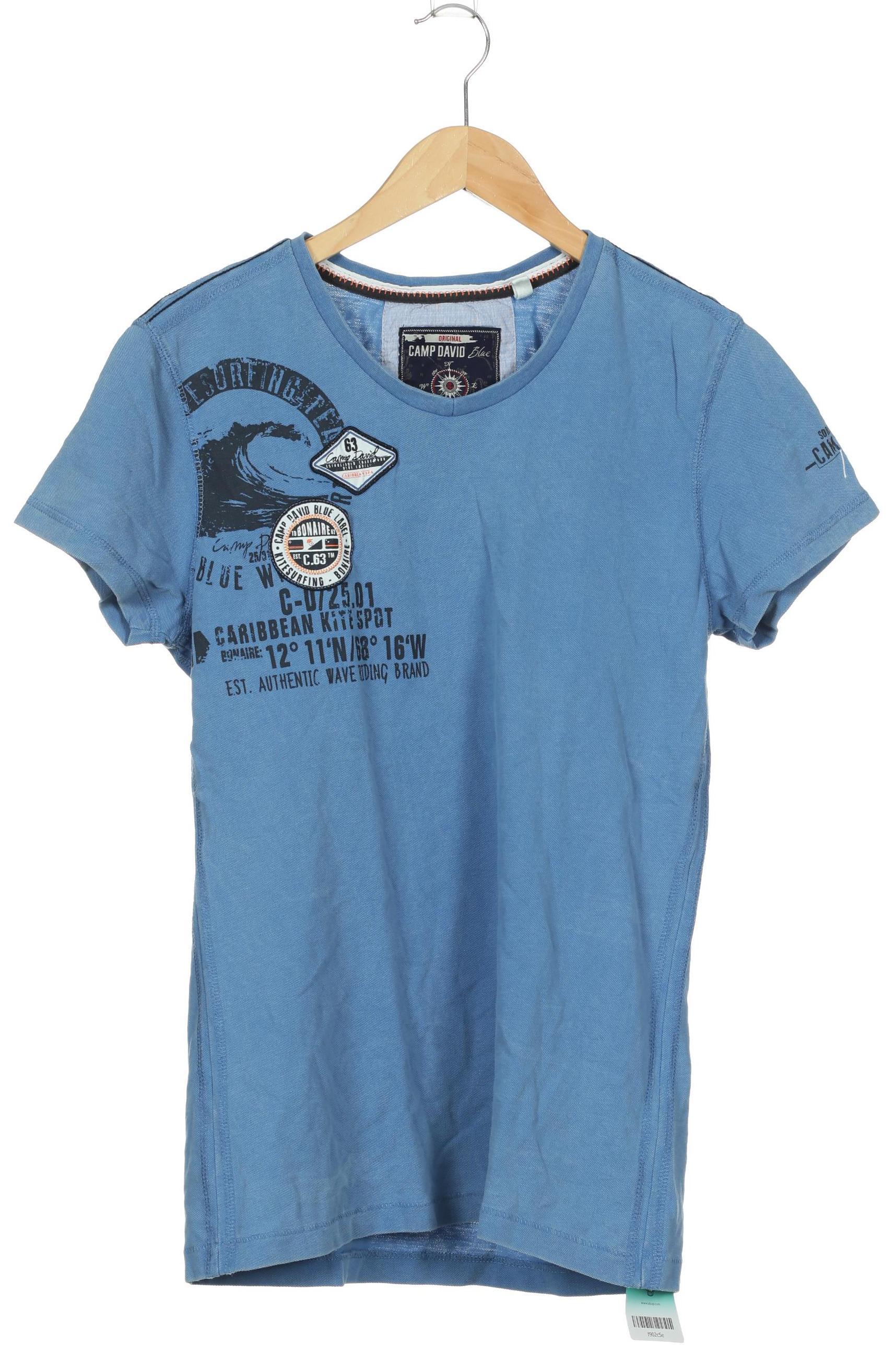 

Camp David Herren T-Shirt, blau, Gr.