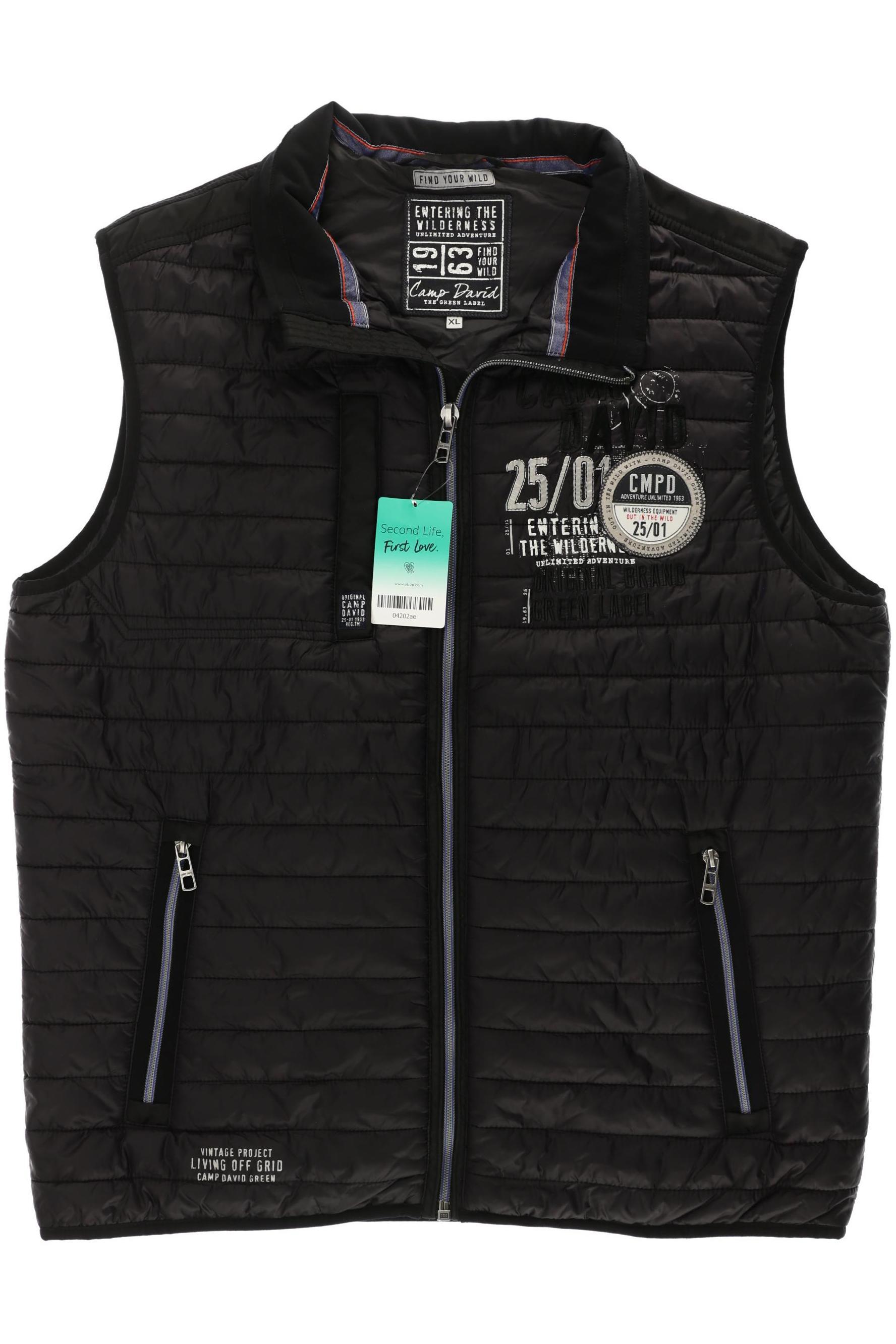 

Camp David Herren Weste, schwarz, Gr.