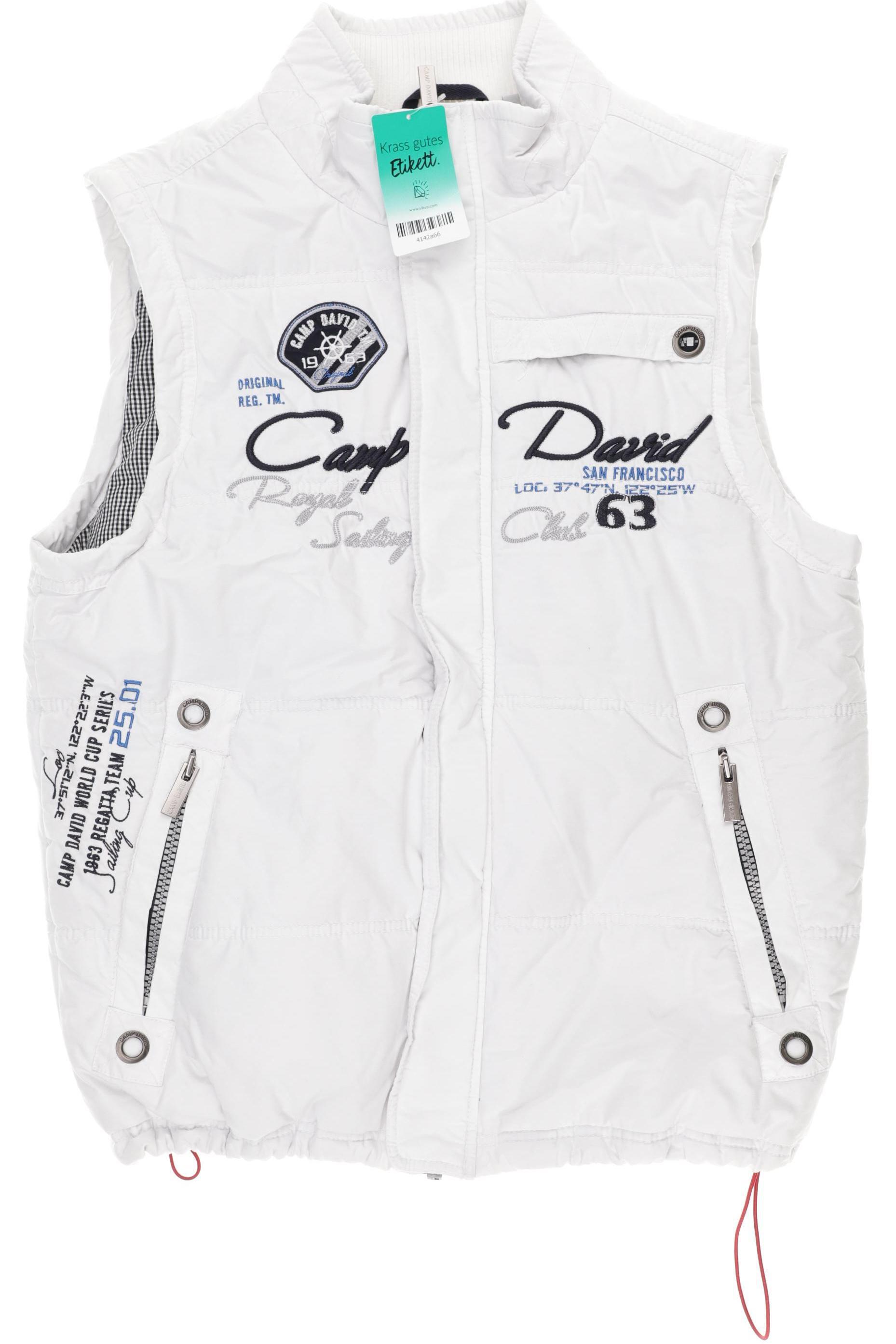 

Camp David Herren Weste, weiß, Gr.