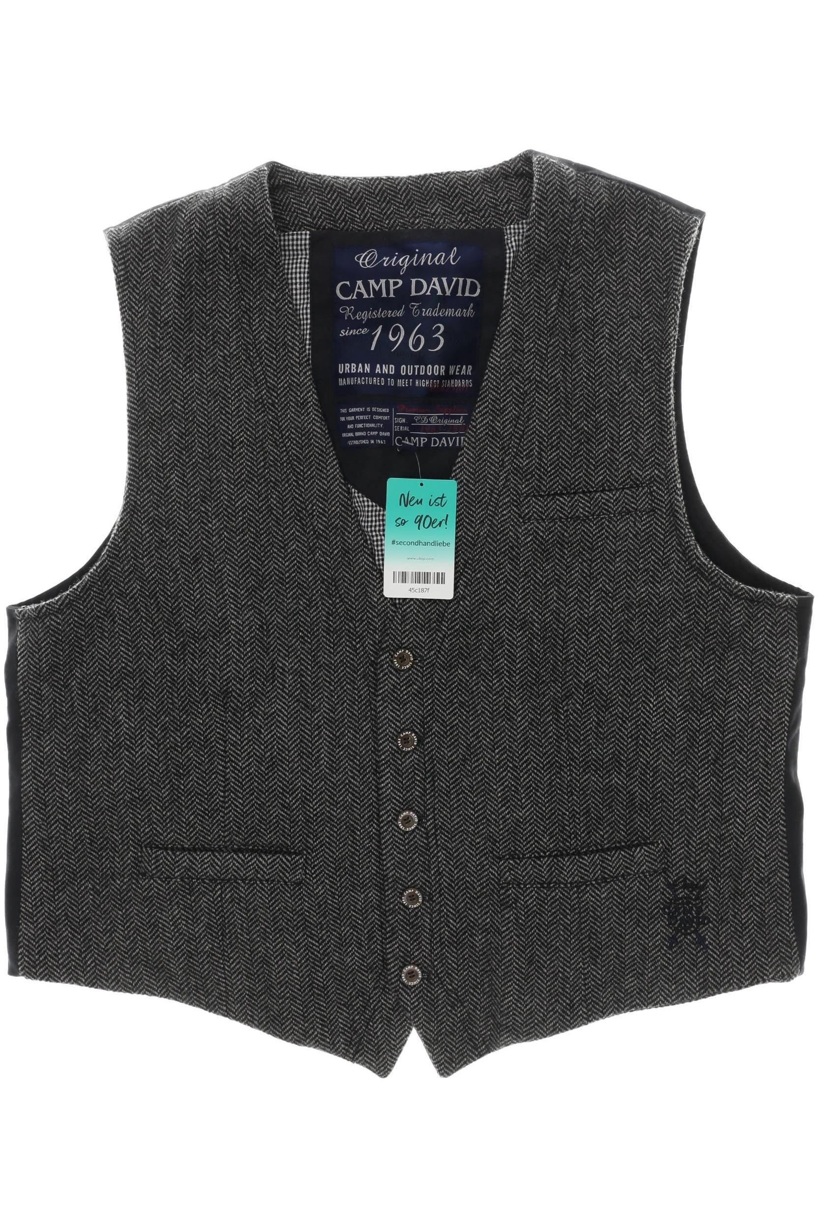 

Camp David Herren Weste, grau, Gr.