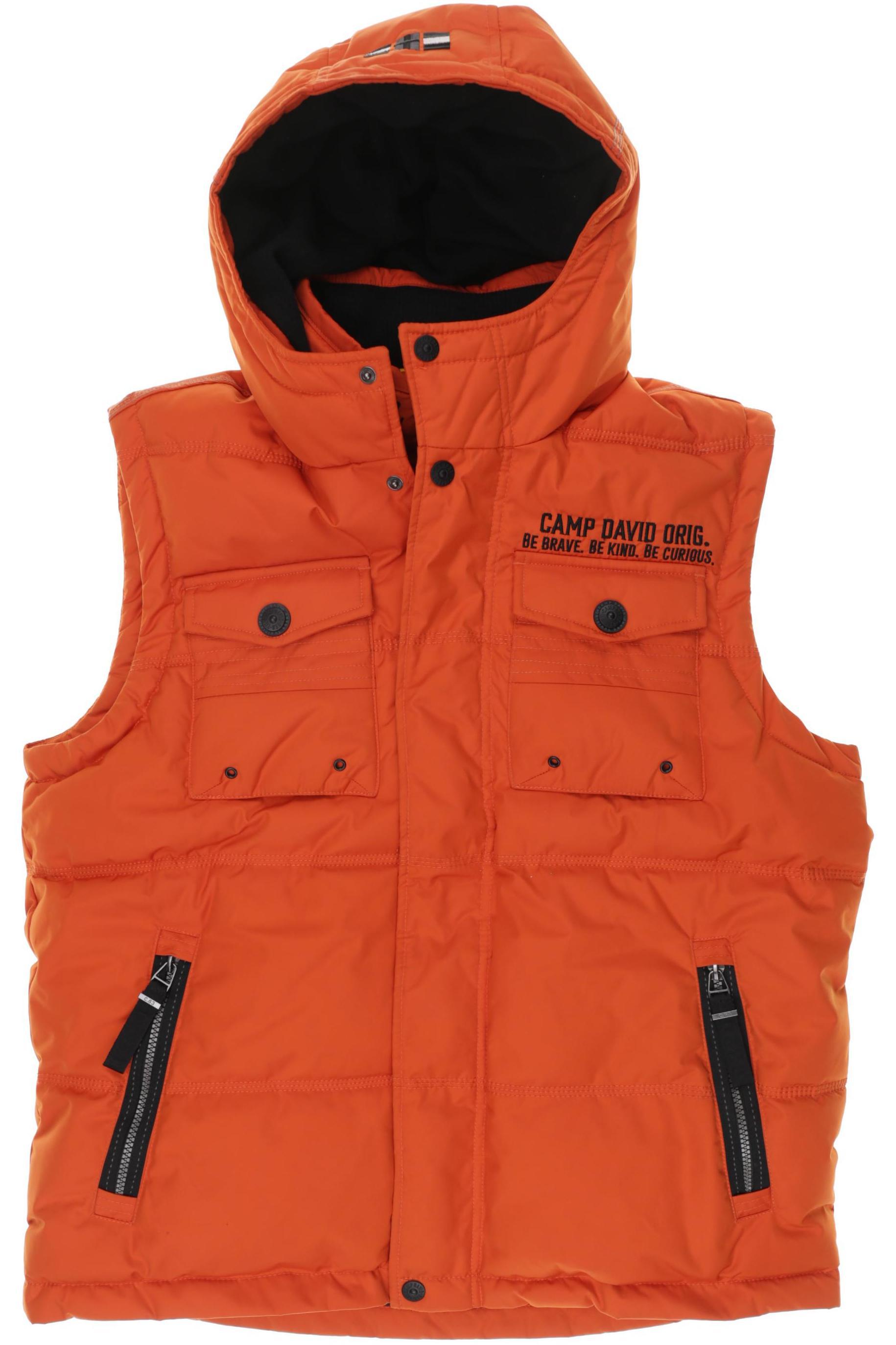 

Camp David Herren Weste, orange, Gr.