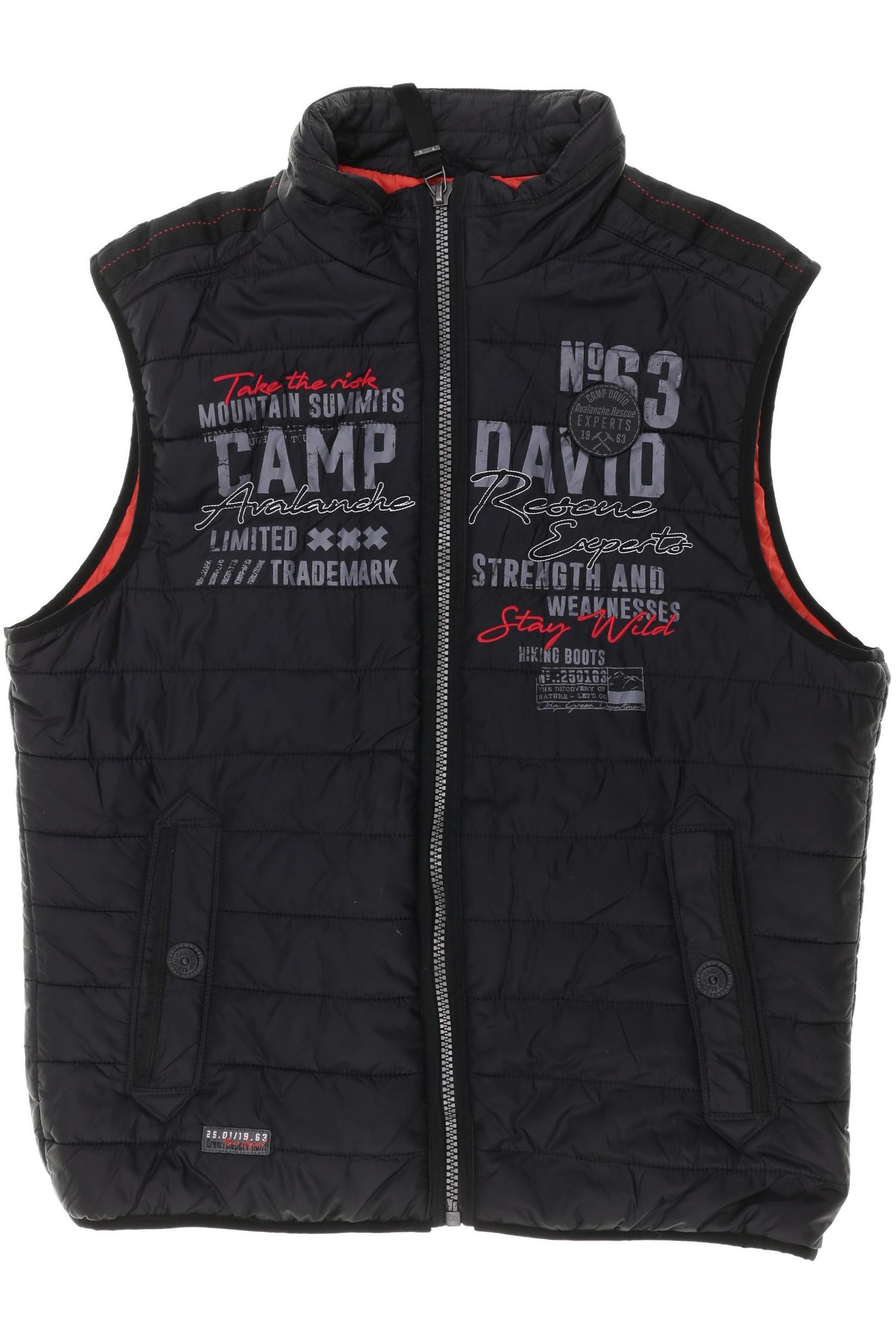 

Camp David Herren Weste, schwarz, Gr.