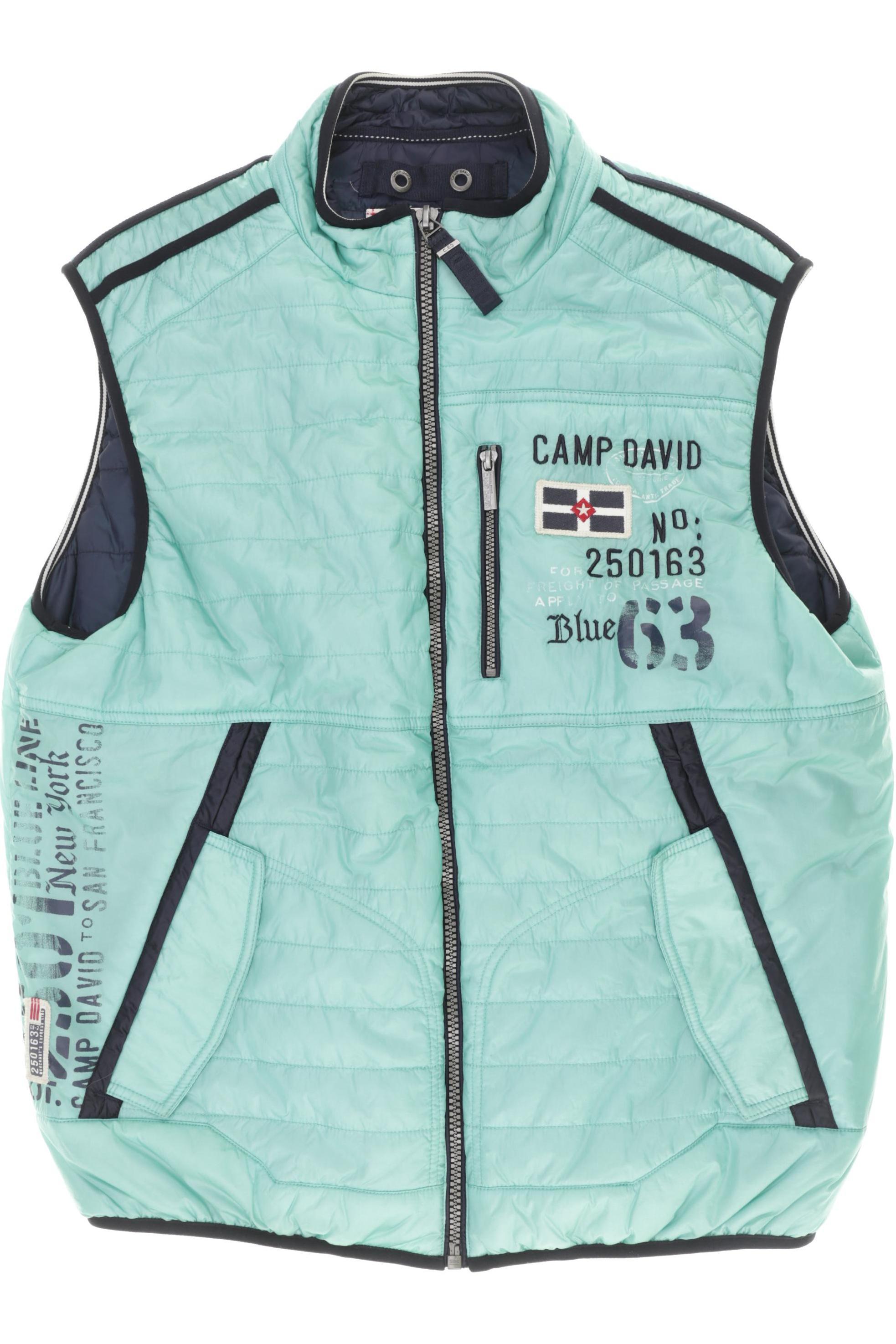 

Camp David Herren Weste, türkis, Gr.