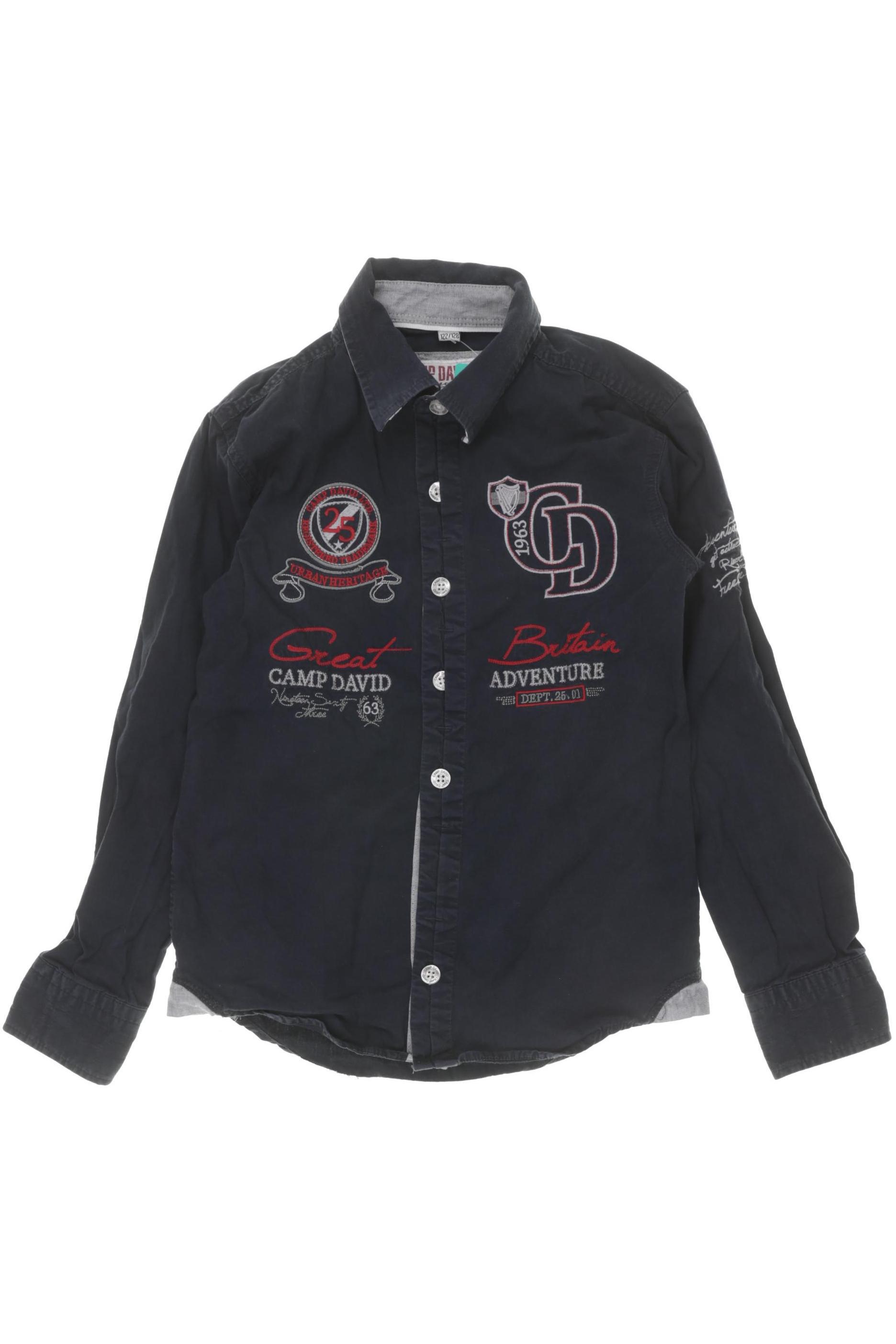 

Camp David Jungen Hemd, blau, Gr. 122