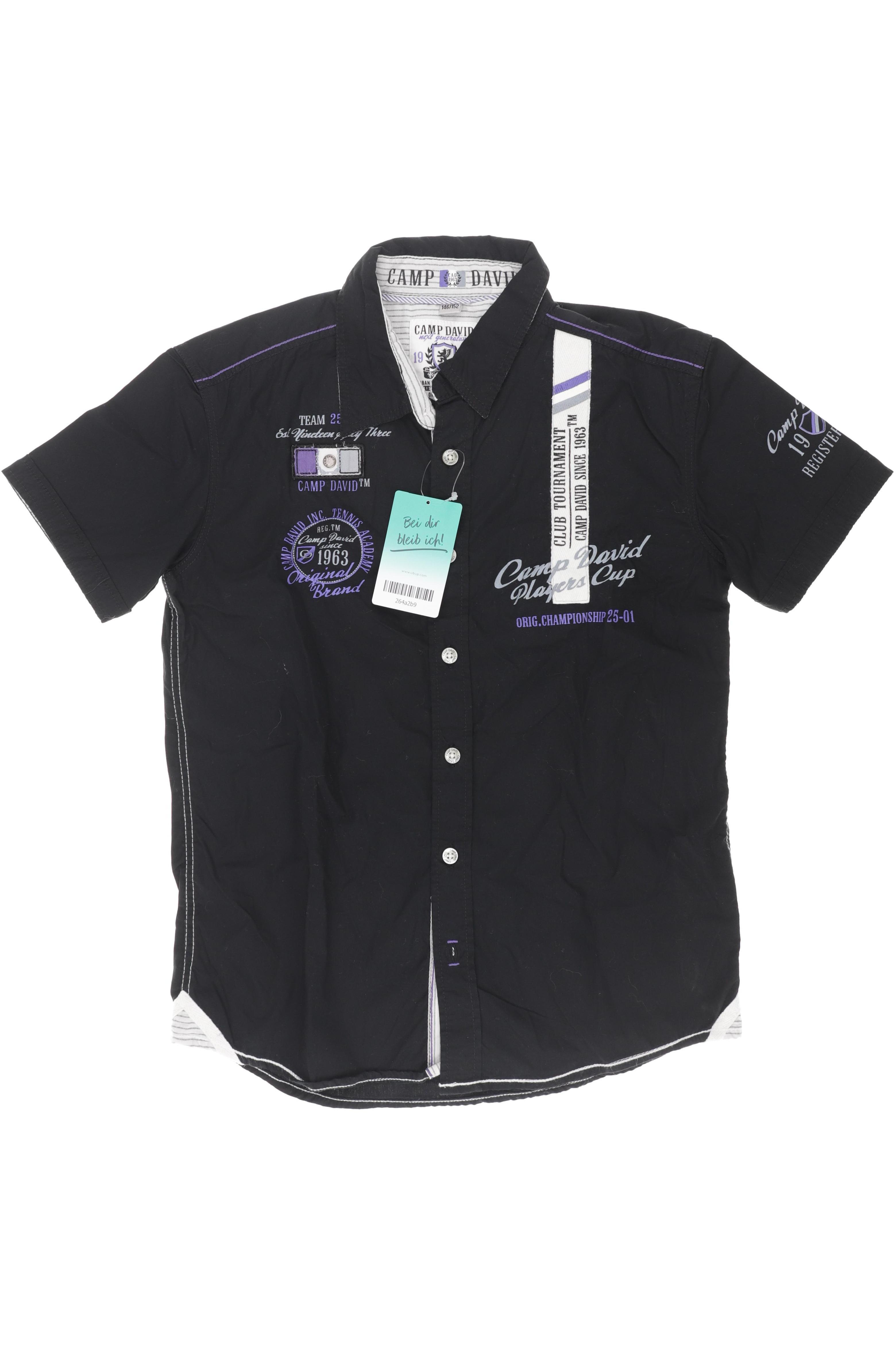 

Camp David Jungen Hemd, schwarz, Gr. 146