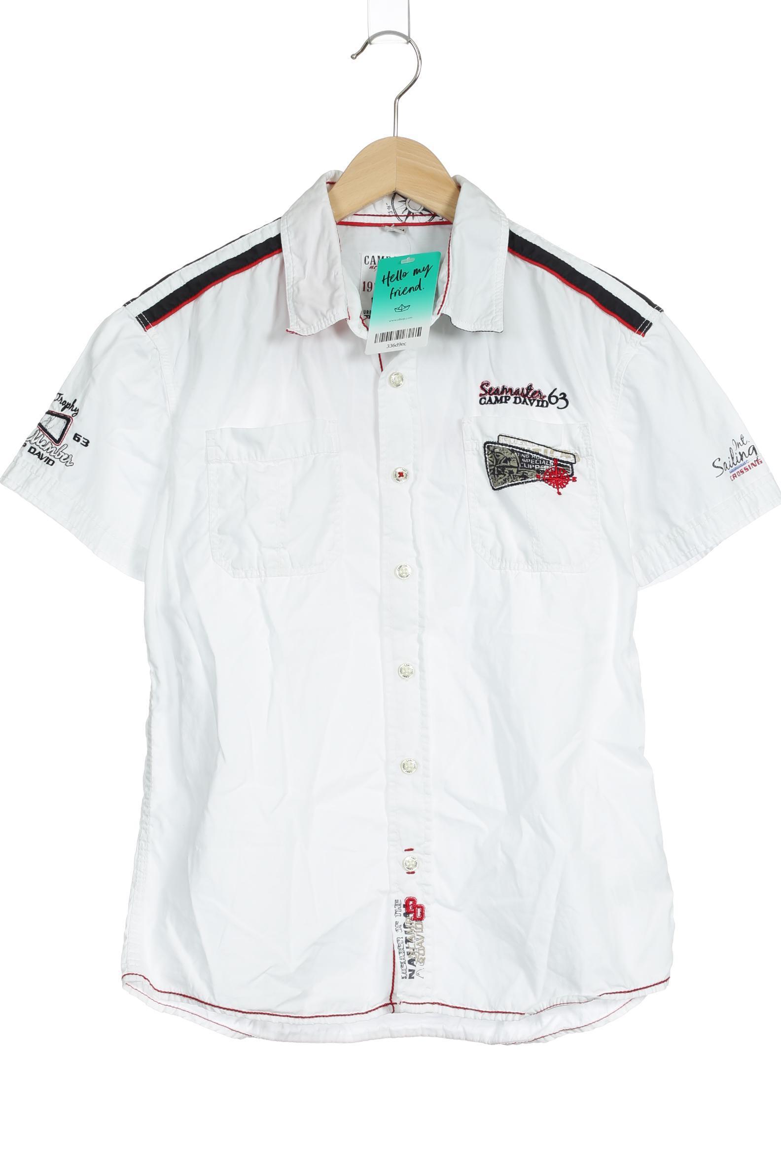 

Camp David Jungen Hemd, weiß, Gr. 158