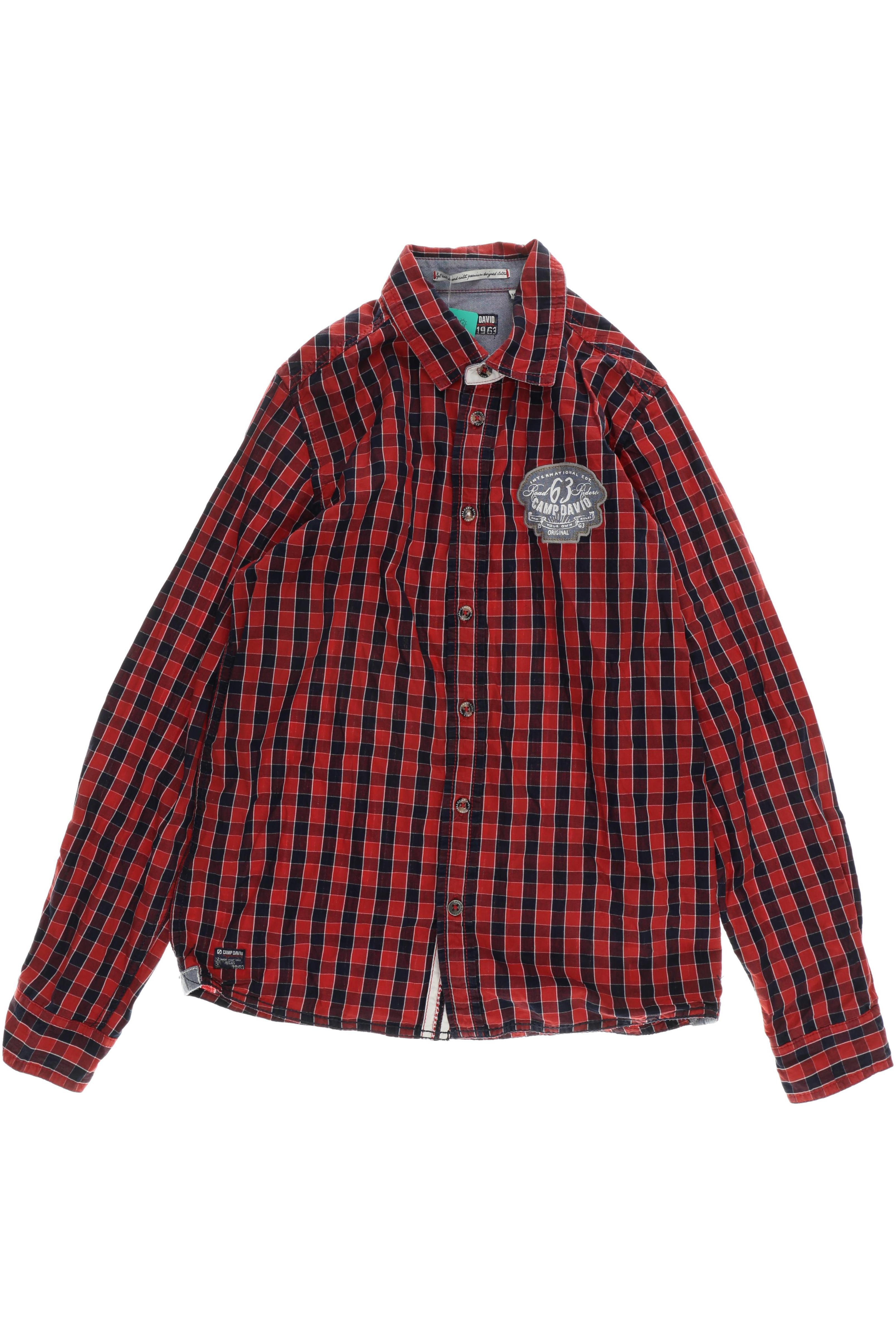 

Camp David Jungen Hemd, rot, Gr. 164