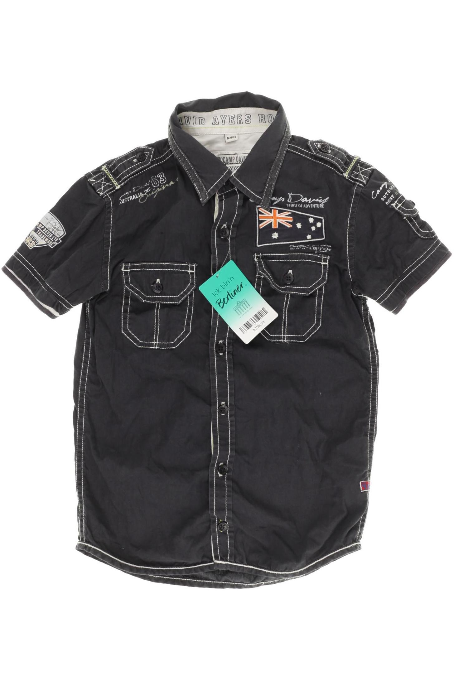 

Camp David Jungen Hemd, schwarz, Gr. 122