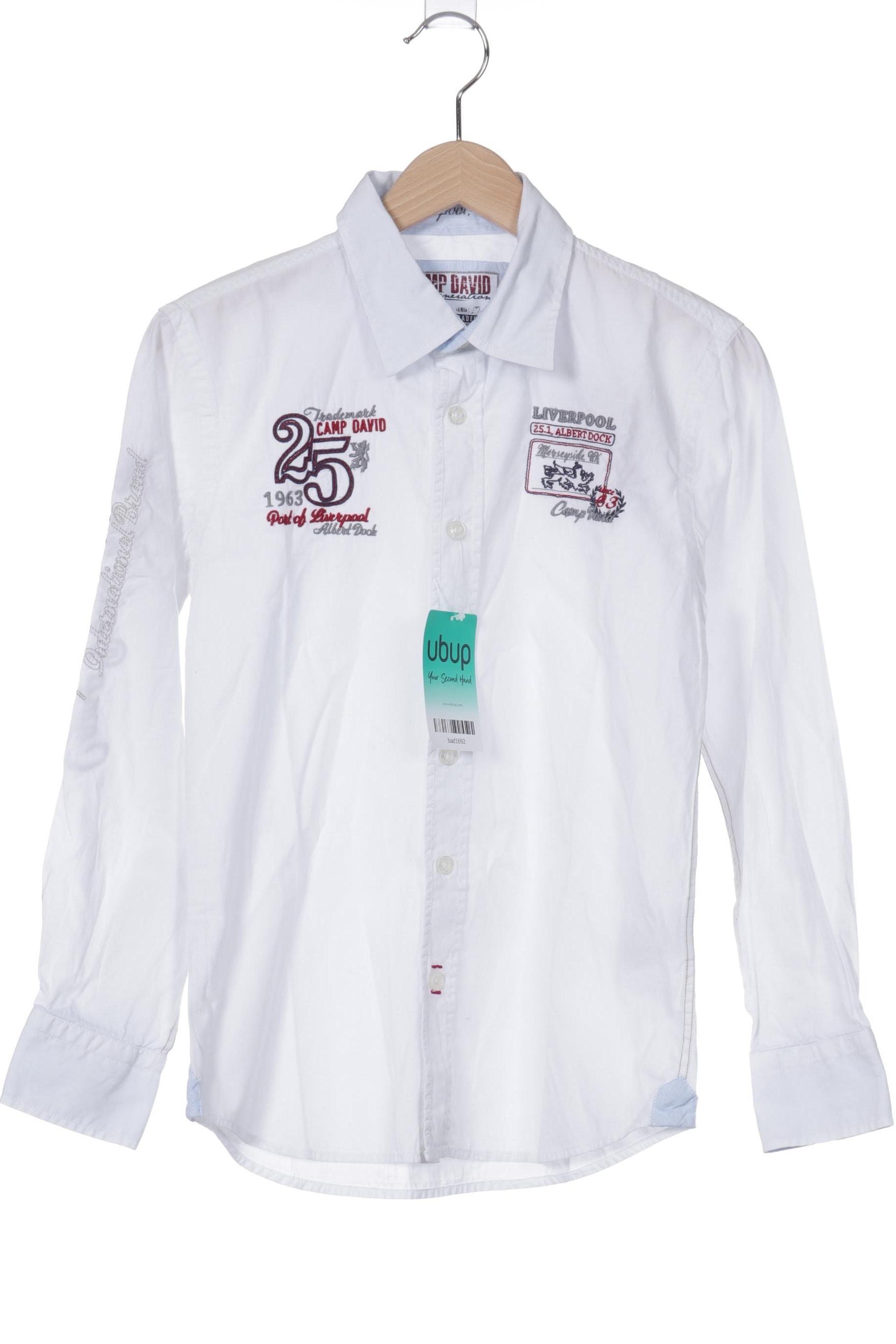 

Camp David Jungen Hemd, weiß, Gr. 146