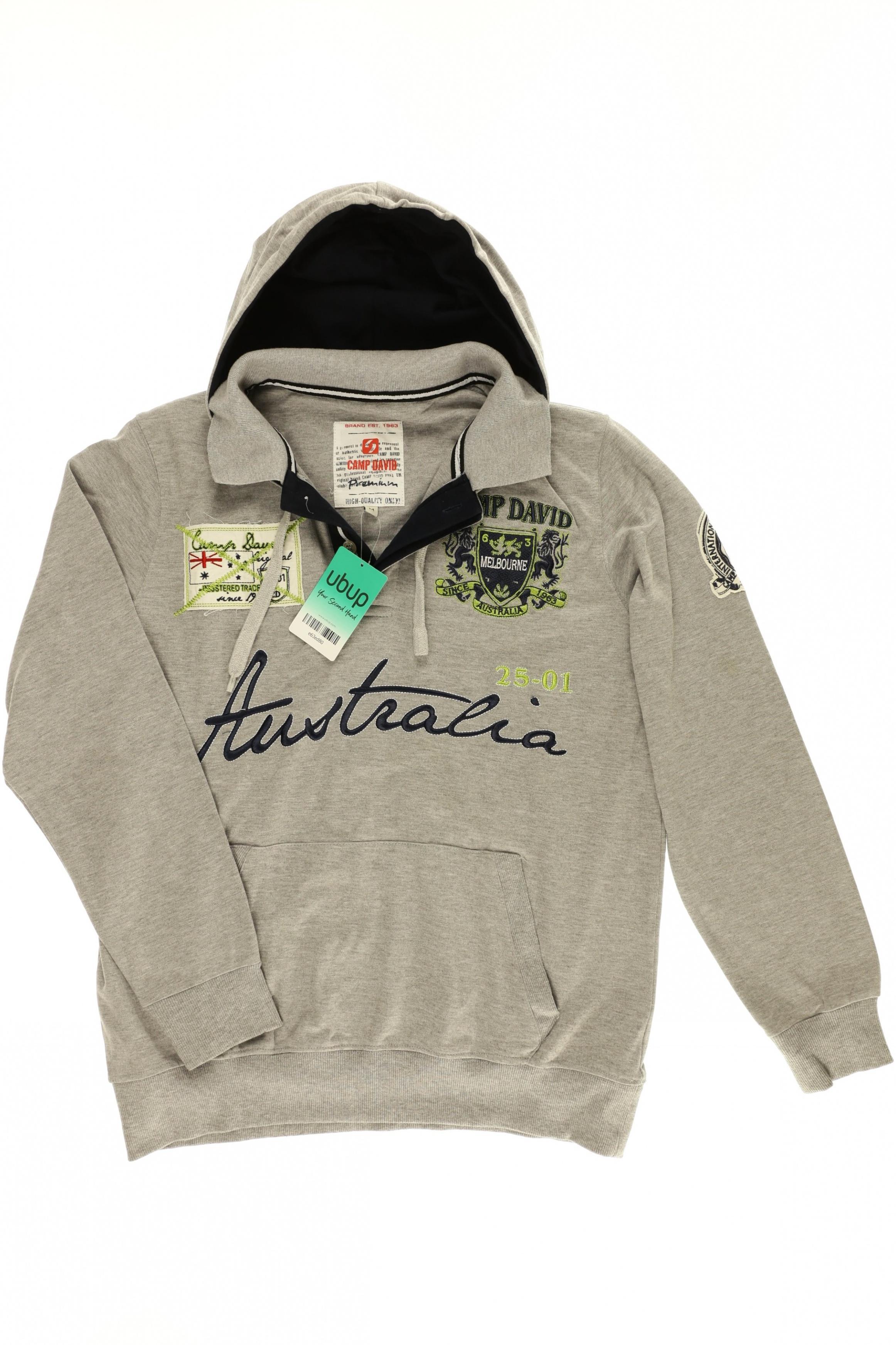 

Camp David Herren Kapuzenpullover, grau, Gr.