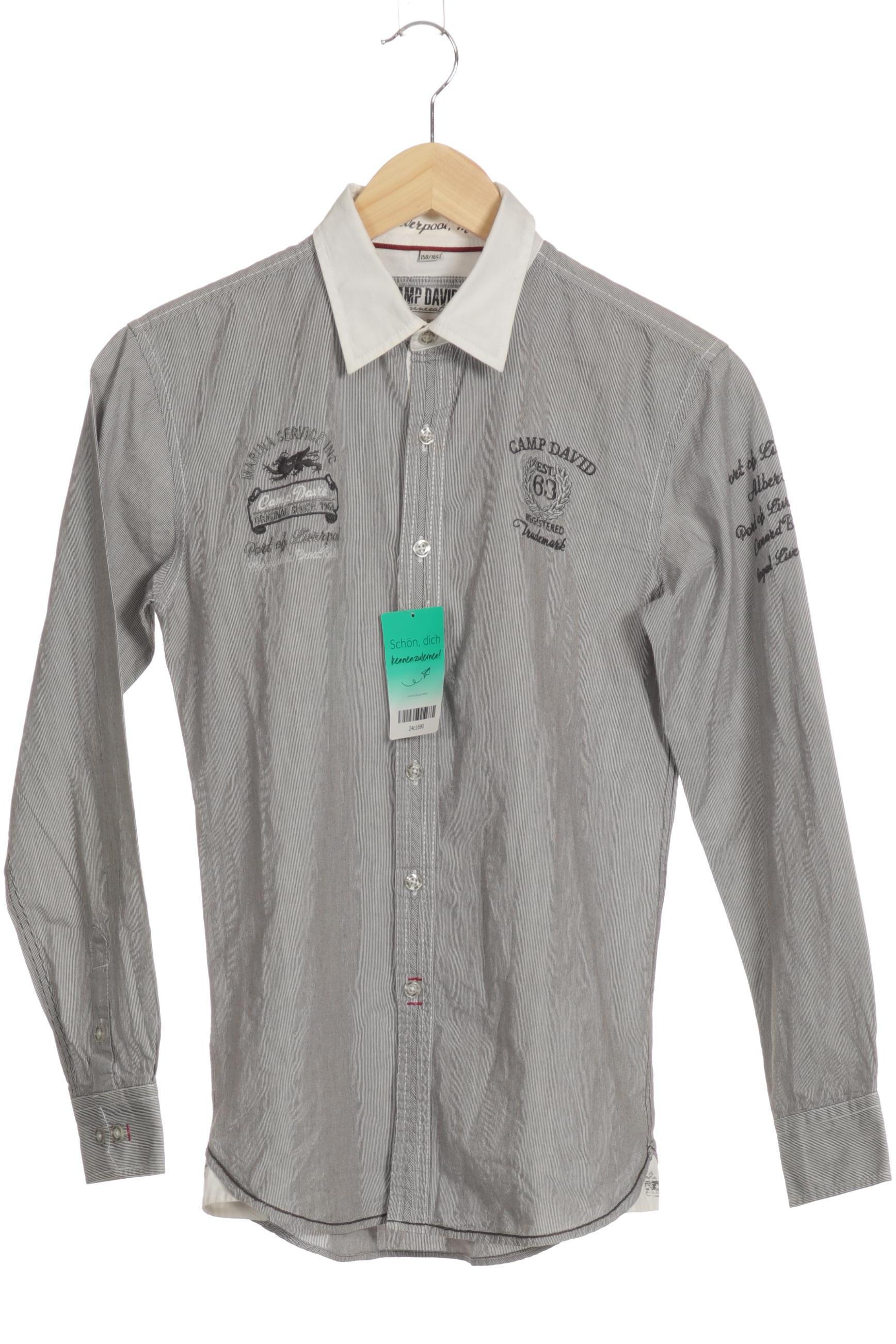 

Camp David Jungen Langarmshirt, grau, Gr. 158
